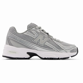 Sleek Citywear New Balance Raincloud 740 Kids Lace Sneakers