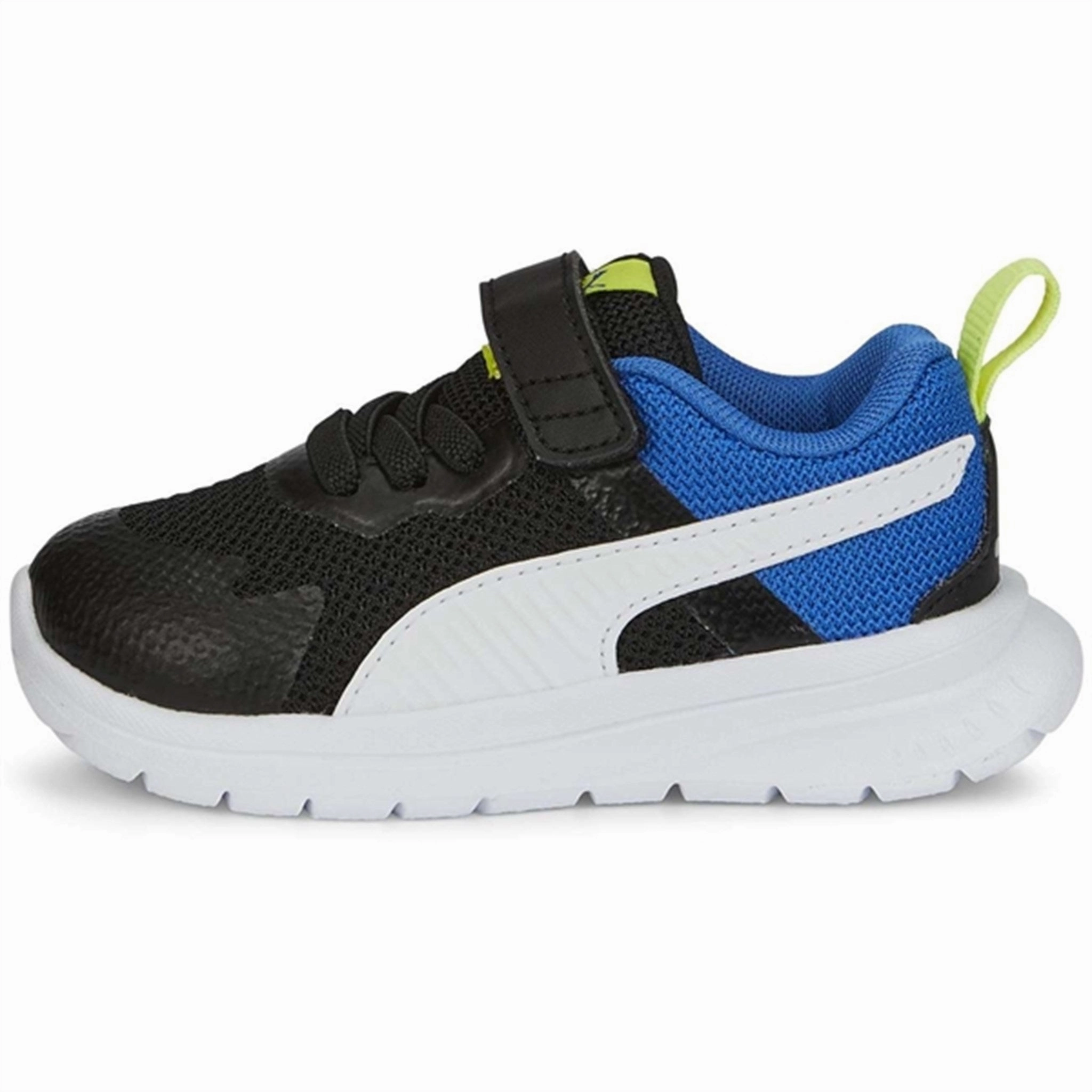 All-Day Rhythm Anytime Fit Puma Evolve Run Mesh Ac  Inf Black- White-Victoria Blue Sneakers