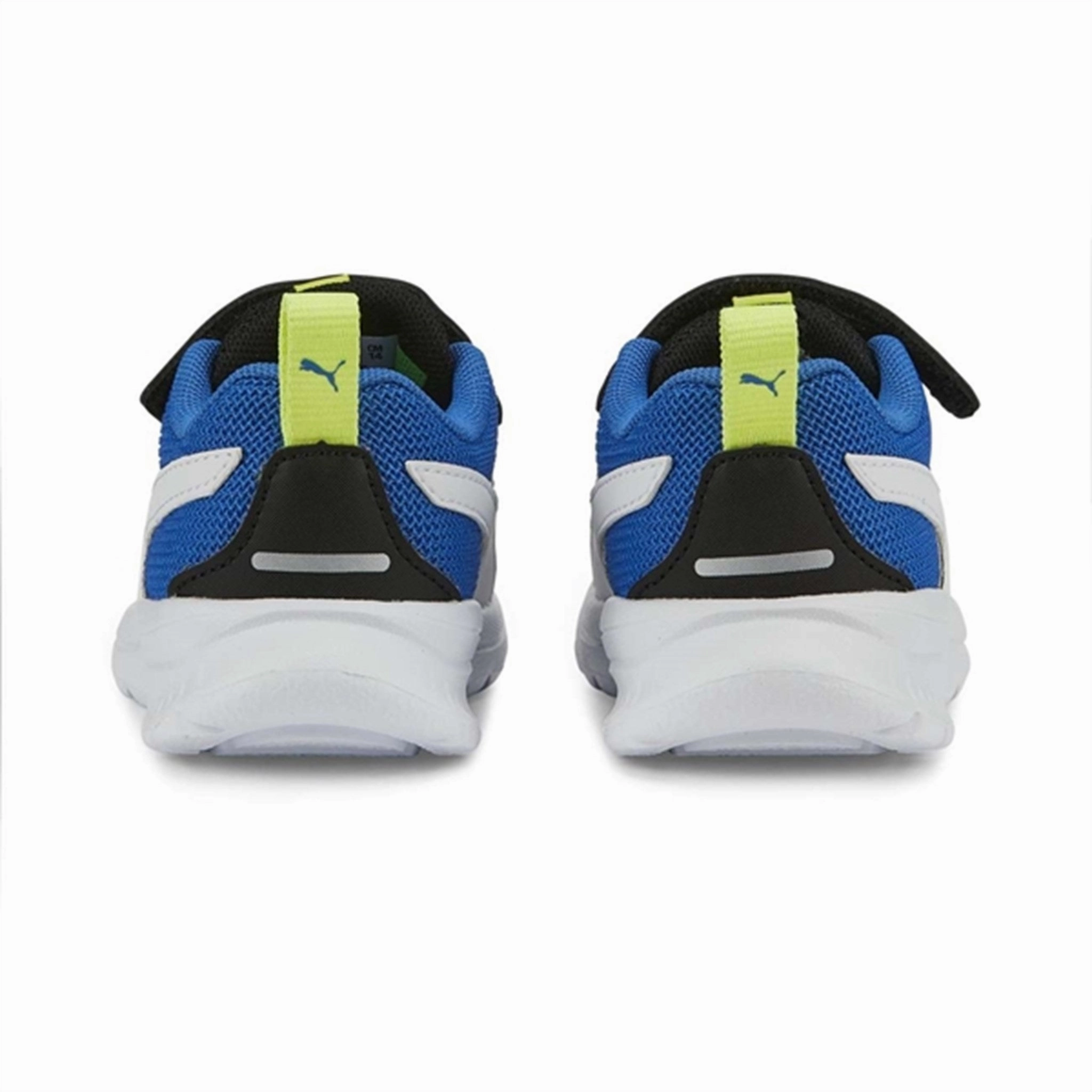 Urban Optimized Puma Evolve Run Mesh Ac  Inf Black- White-Victoria Blue Sneakers