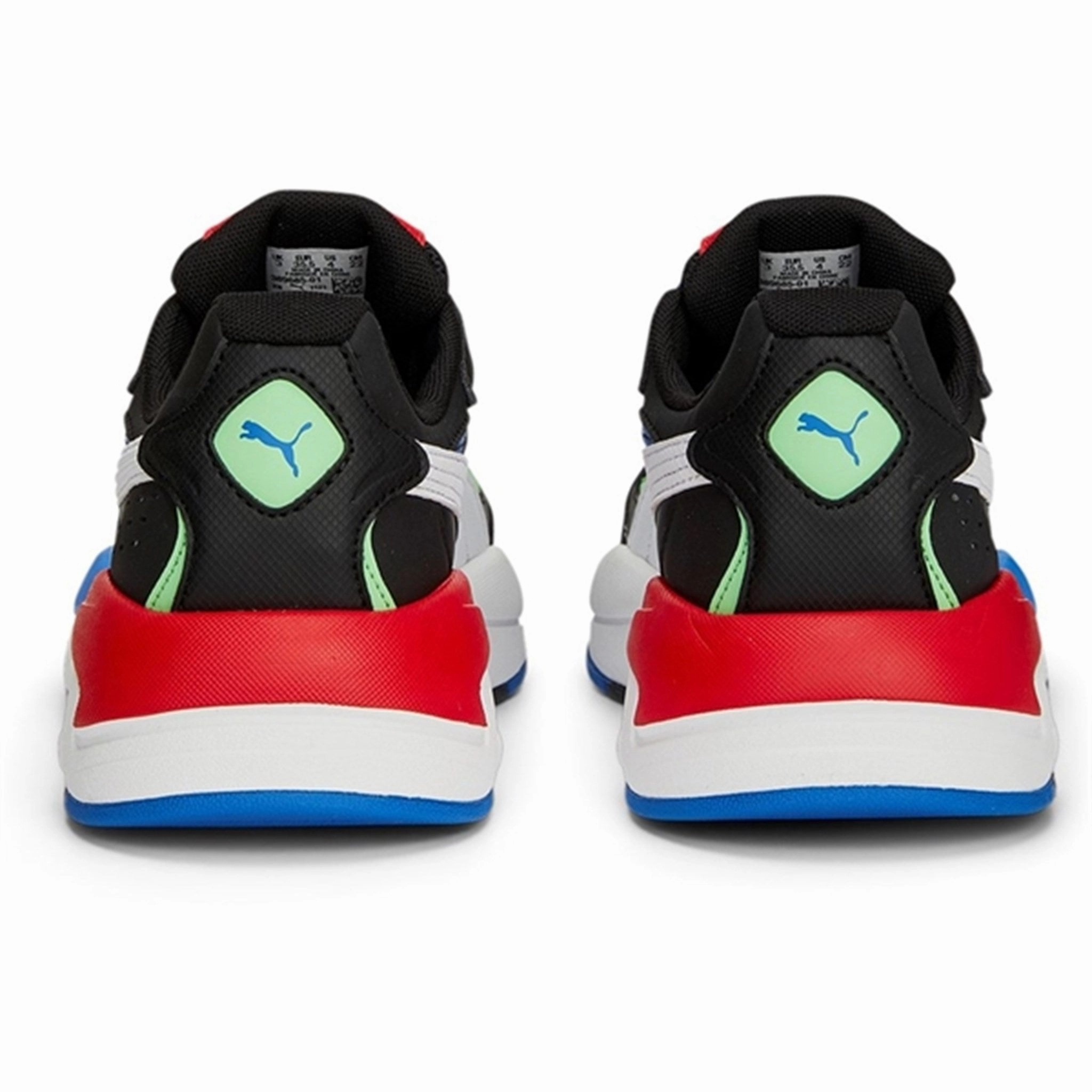 Quiet Statement City Uniform Puma X-Ray Speed Play Jr Black-White-Summer Green Sneakers