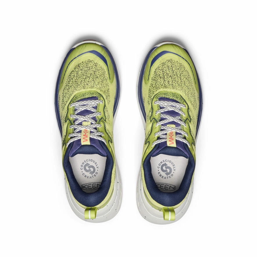 Form In Action Fluid-Form Design Women'S Wk400 Ii Walking Shoe  |  Daiquiri Green/Skipper Blue