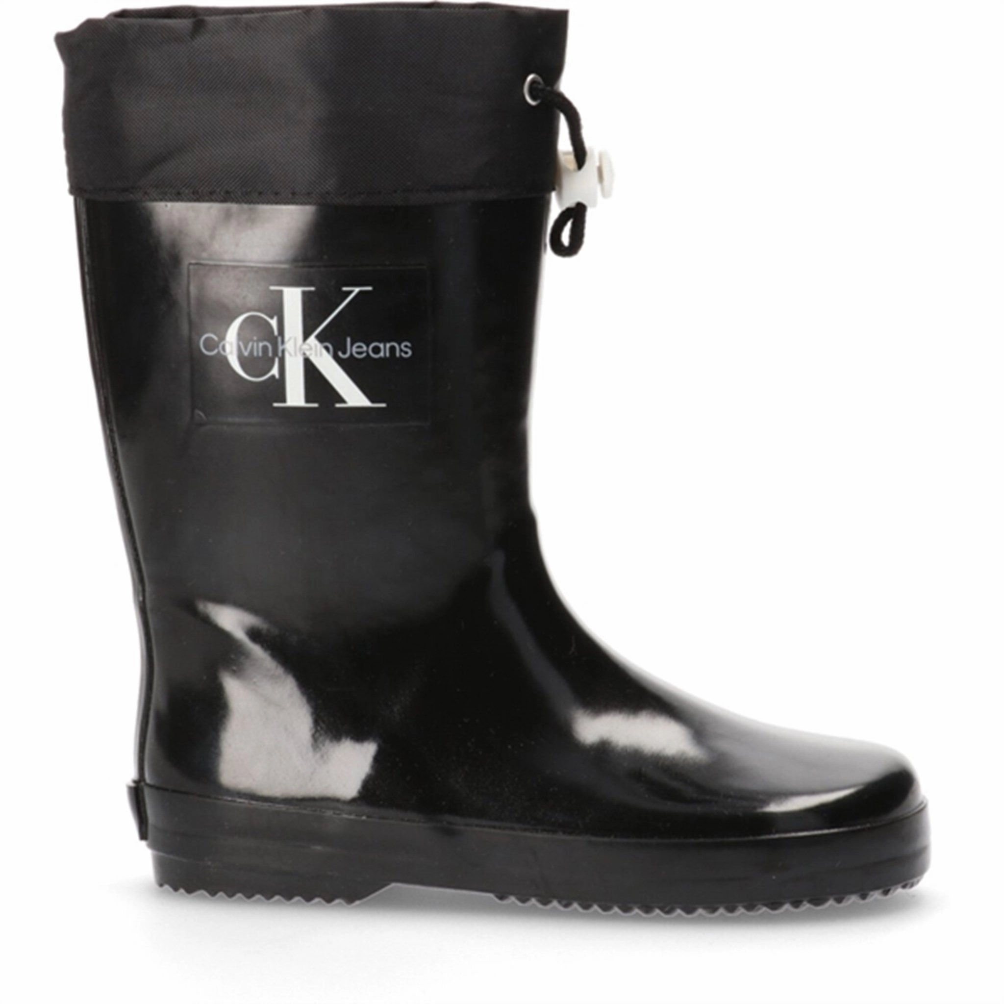 Calvin Klein Rubber Boots Black Essential Drop Daily Designwear