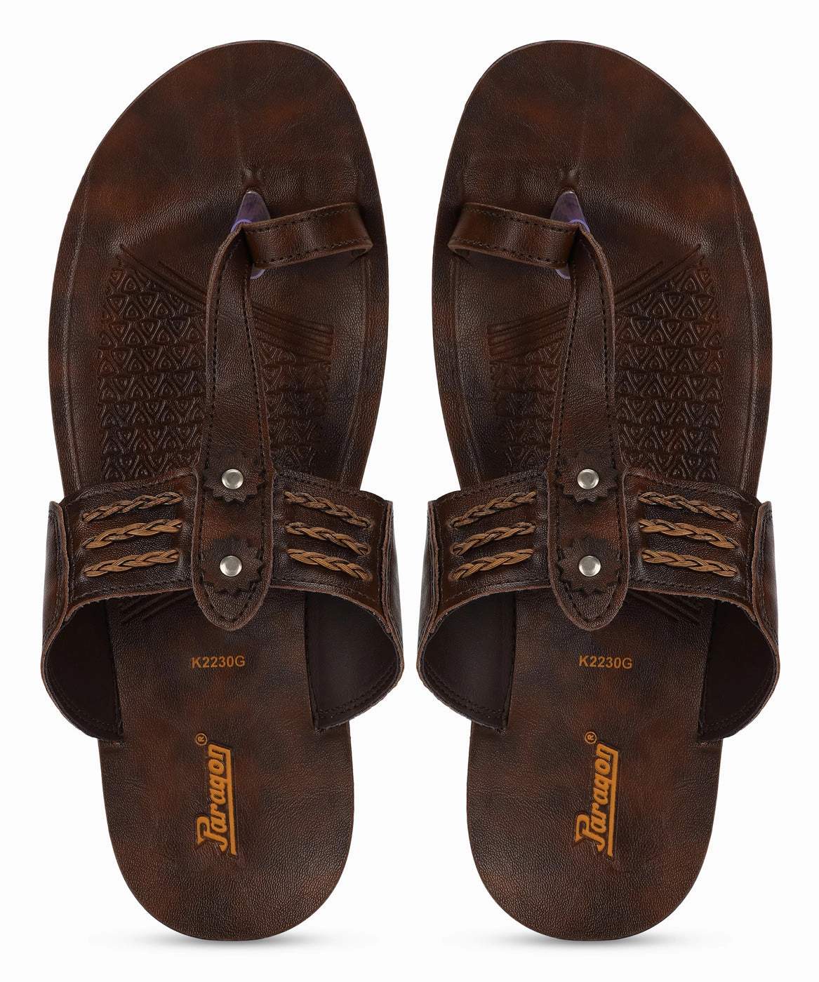 Paragon Puk2230G Men Stylish Sandals | Comfortable Sandals For Daily Outdoor Use | Casual Formal Sandals With Cushioned Soles Freedom Dressed Soft-Fit System