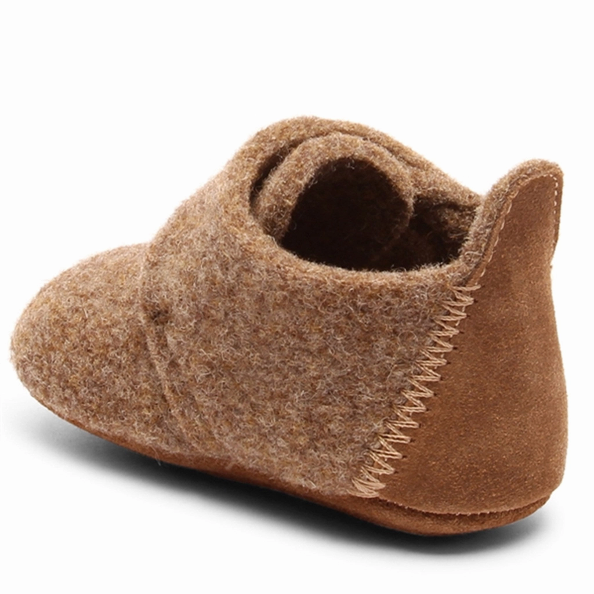 Quiet Cool Streamlined Mobility Bisgaard Indoor Shoes Wool Camel