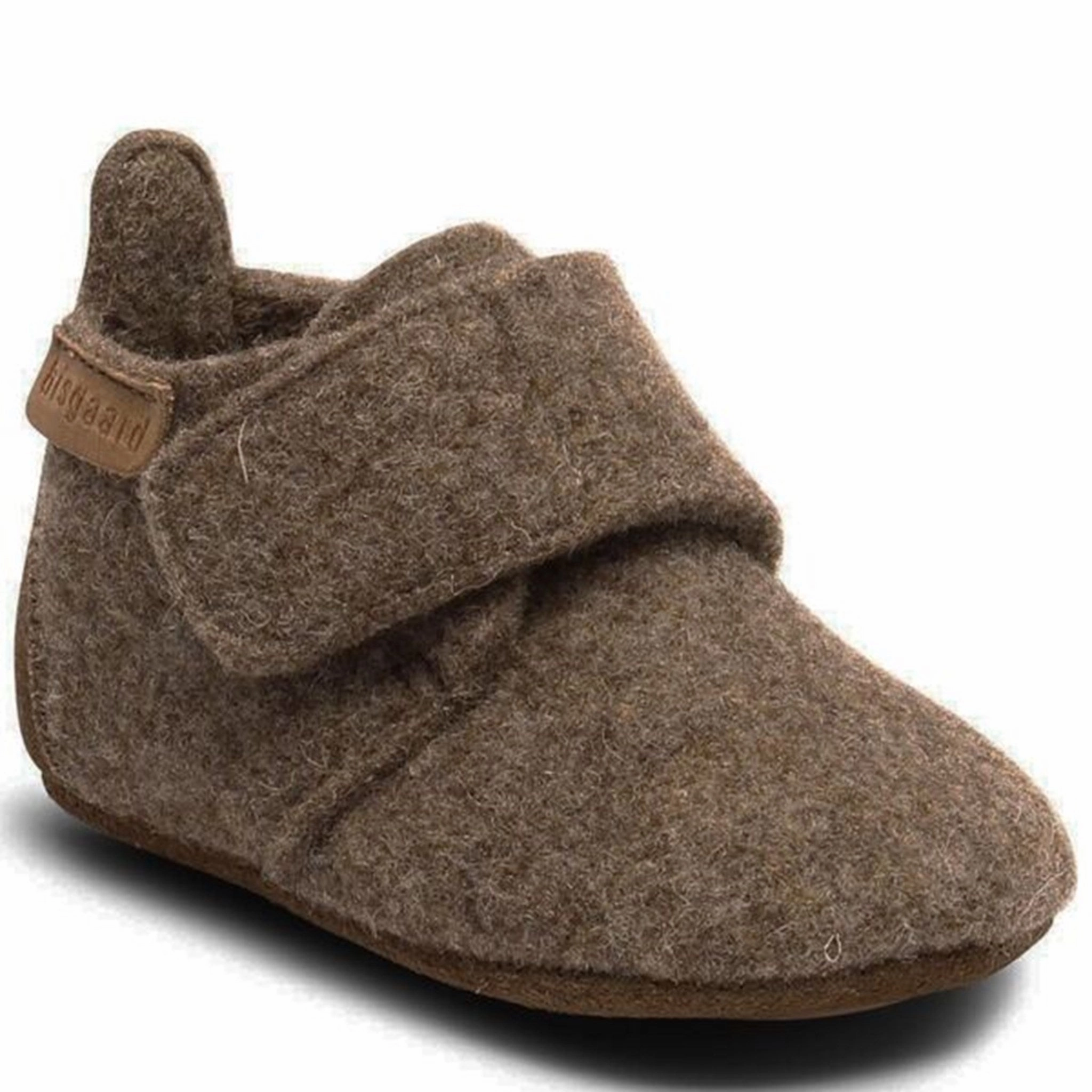 Bisgaard Indoor Shoes Wool Camel Calm-Driven Fit Elevated Layers