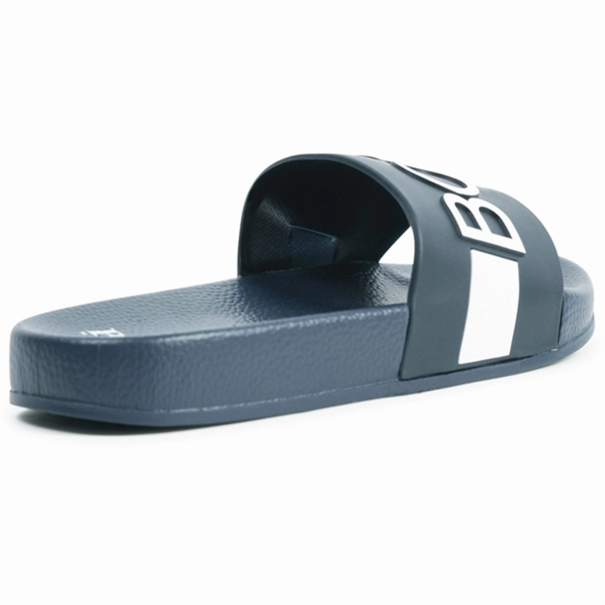Hugo Boss Aqua Slides Navy Refined Moves Layer With Ease