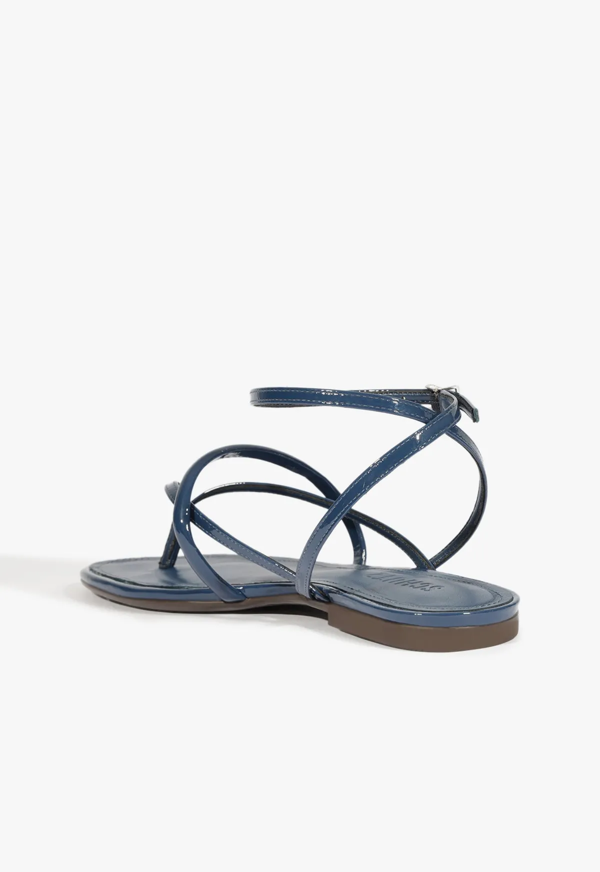 Relaxed Refinement Diana Patent Sandal