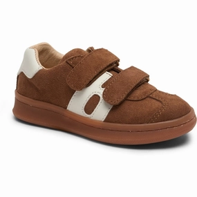 Versatile Build Bisgaard Bay V Velcro Sneakers Brown