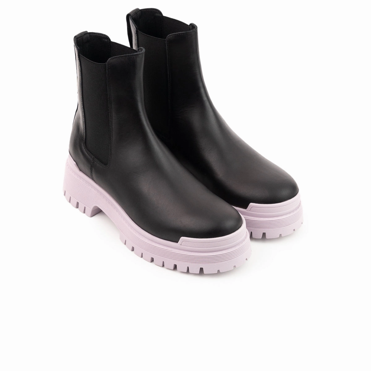 Kirby Black Leather/Lilac Sole Versatile Mood Light Motion Gear