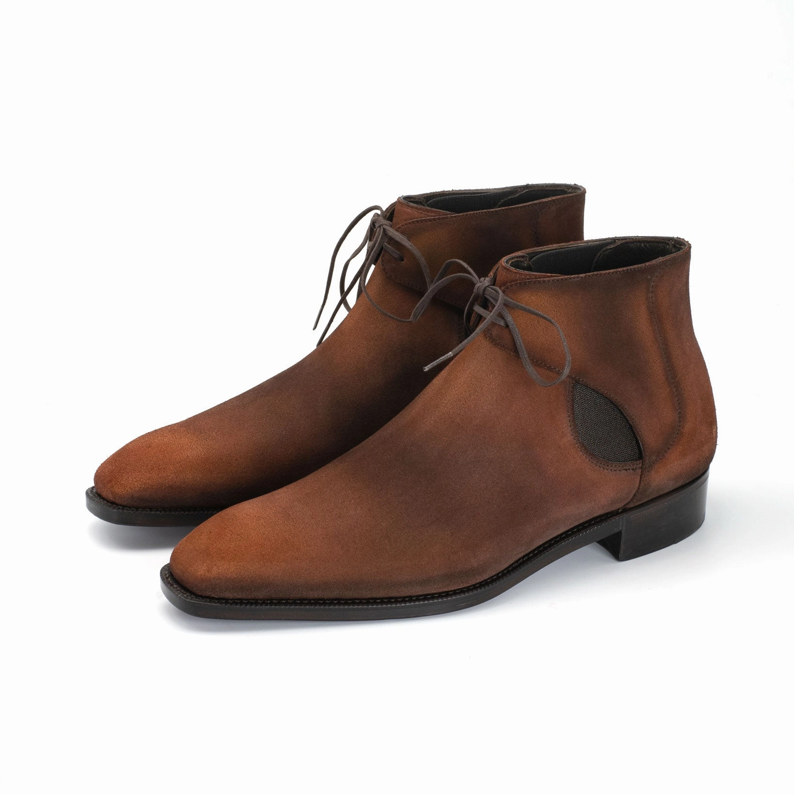 Built For Pace Rhythmic Fit Decon Chelsea Boot - Darjeeling Handmade Patina