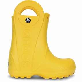 Crocs Handle It Rain Boots Yellow City-Form Downtown Vibe