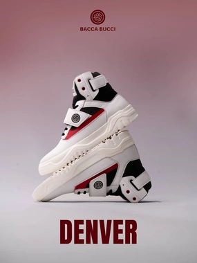 Bacca Bucci Denver High-Top Sneakers Minimal Design Explore With Ease