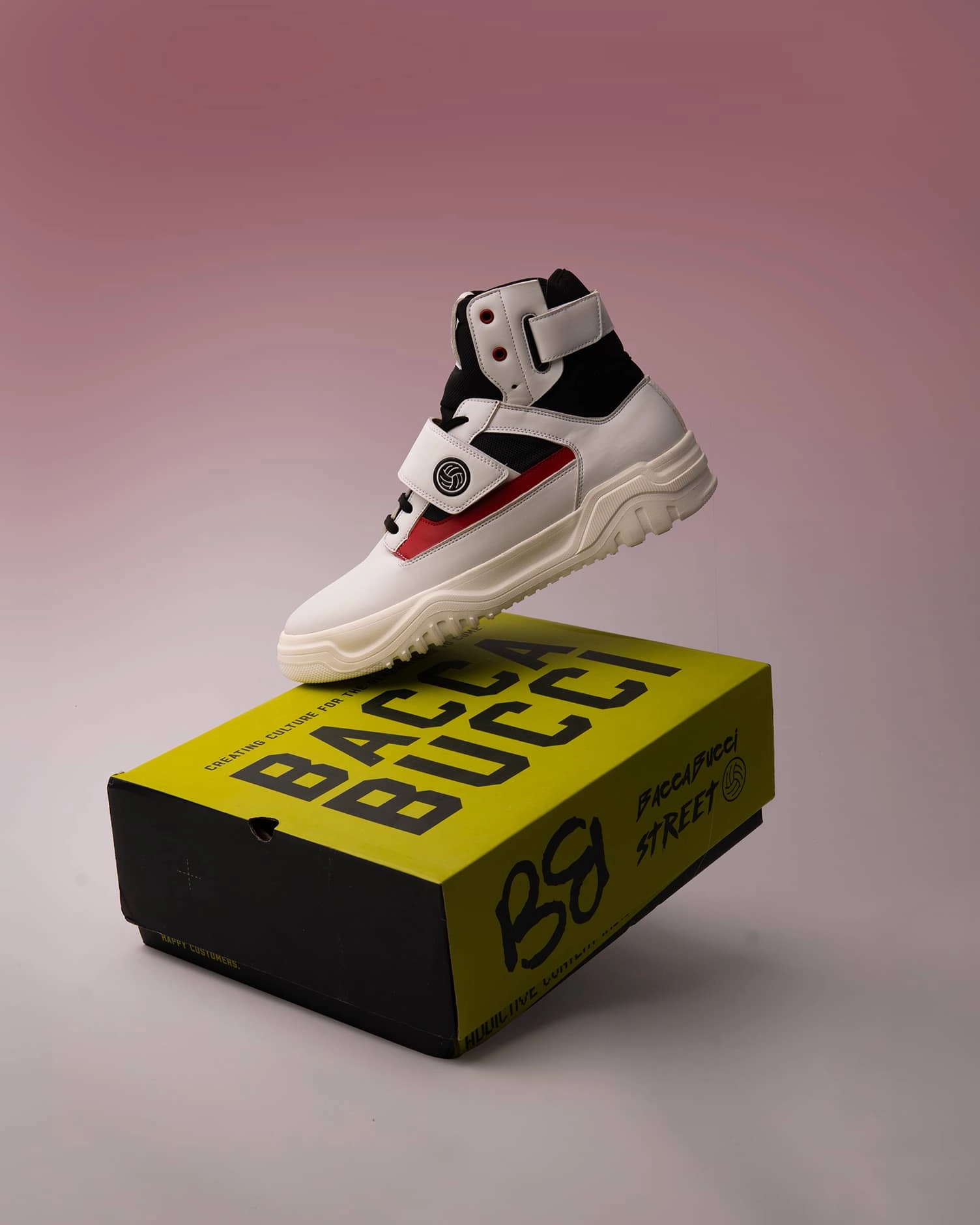 Motion-Driven Change-Ready Bacca Bucci Denver High-Top Sneakers