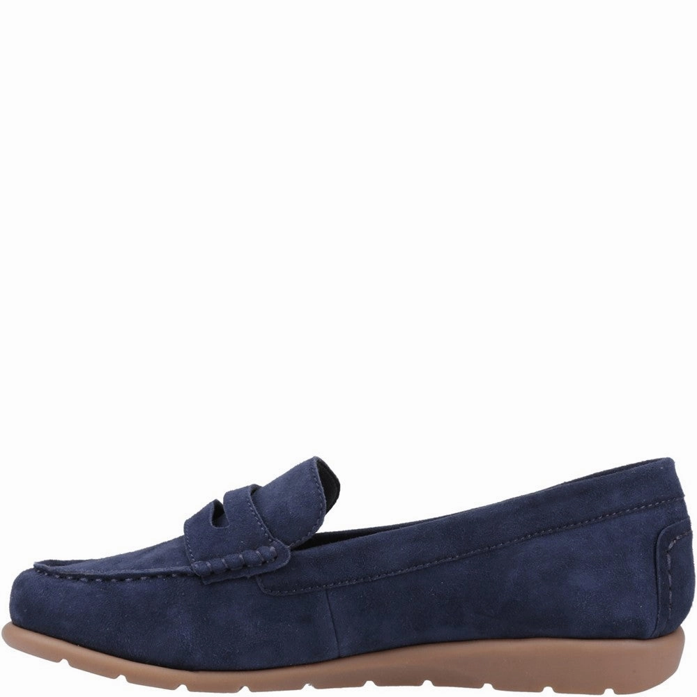 In-Motion Look Hush Puppies Shelby Suede Loafer