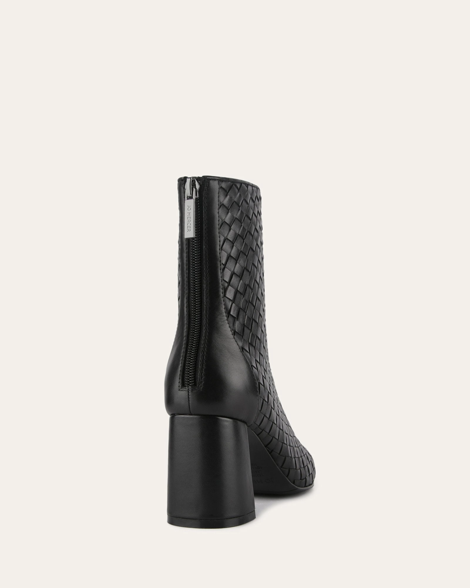 Nola Mid Ankle Boots Black Leather Style That Adapts