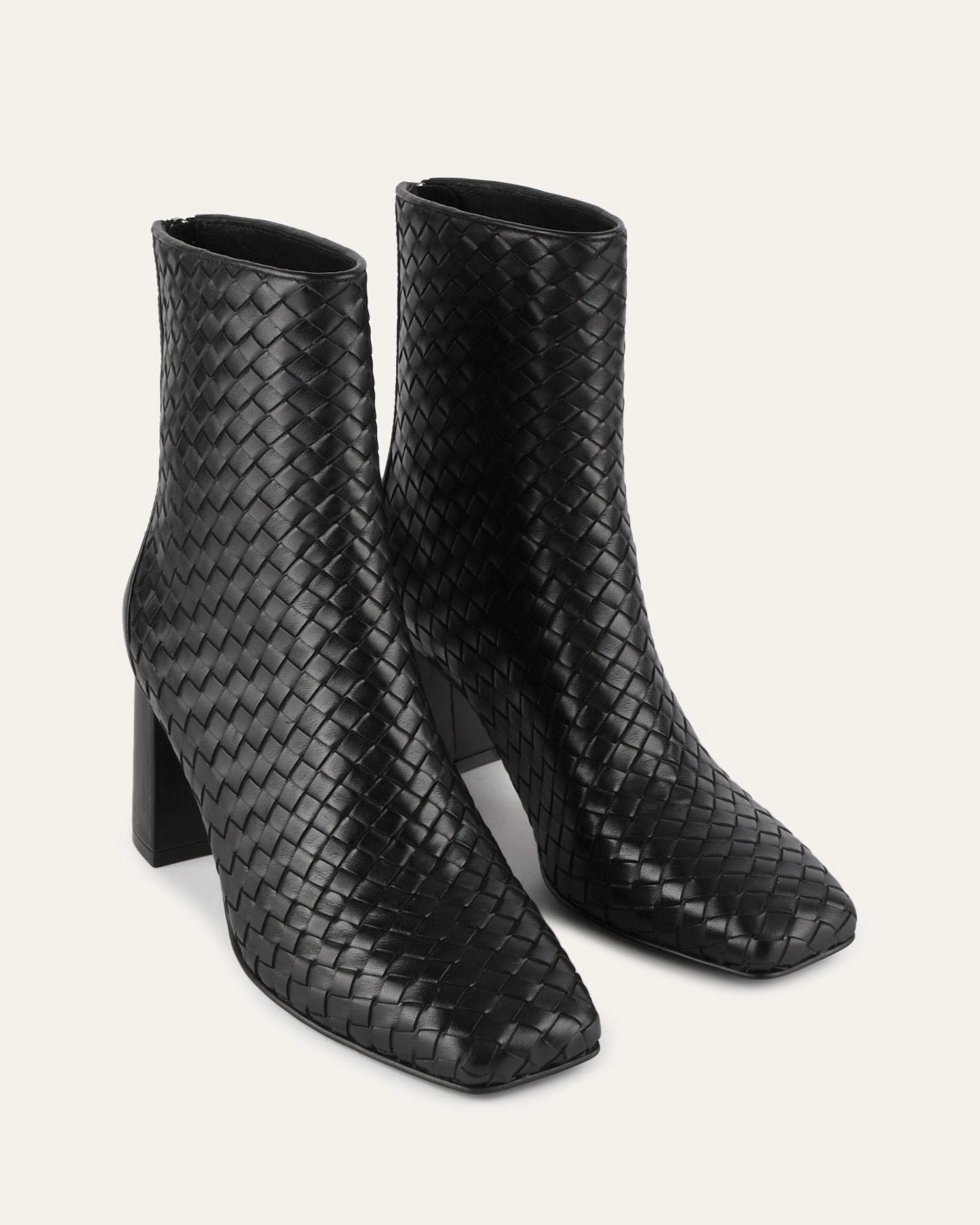 Seasonal Updates Nola Mid Ankle Boots Black Leather
