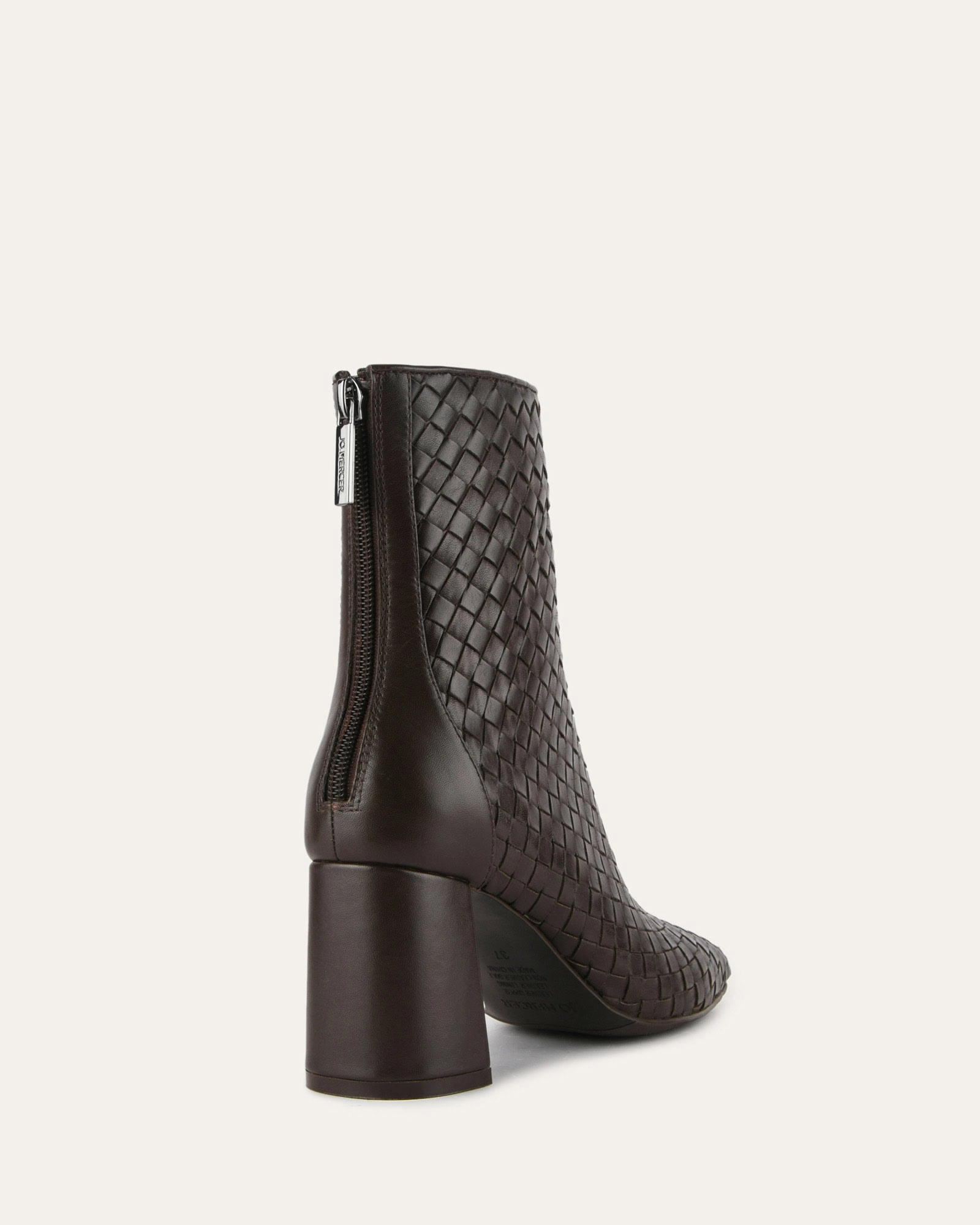 Curated City Nola Mid Ankle Boots Cacao Leather