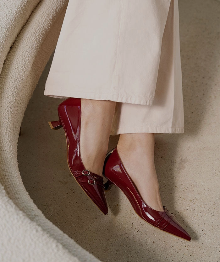 Simplify Your Day Your Daily Layer Nomie Cherry Pumps