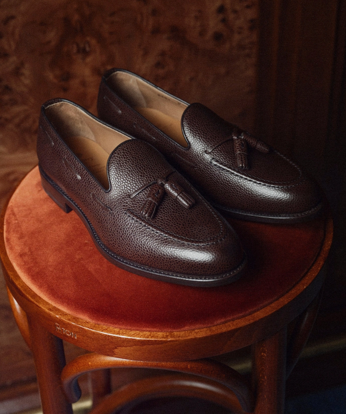Olden Grained Brown Moccasin Live Lightwear
