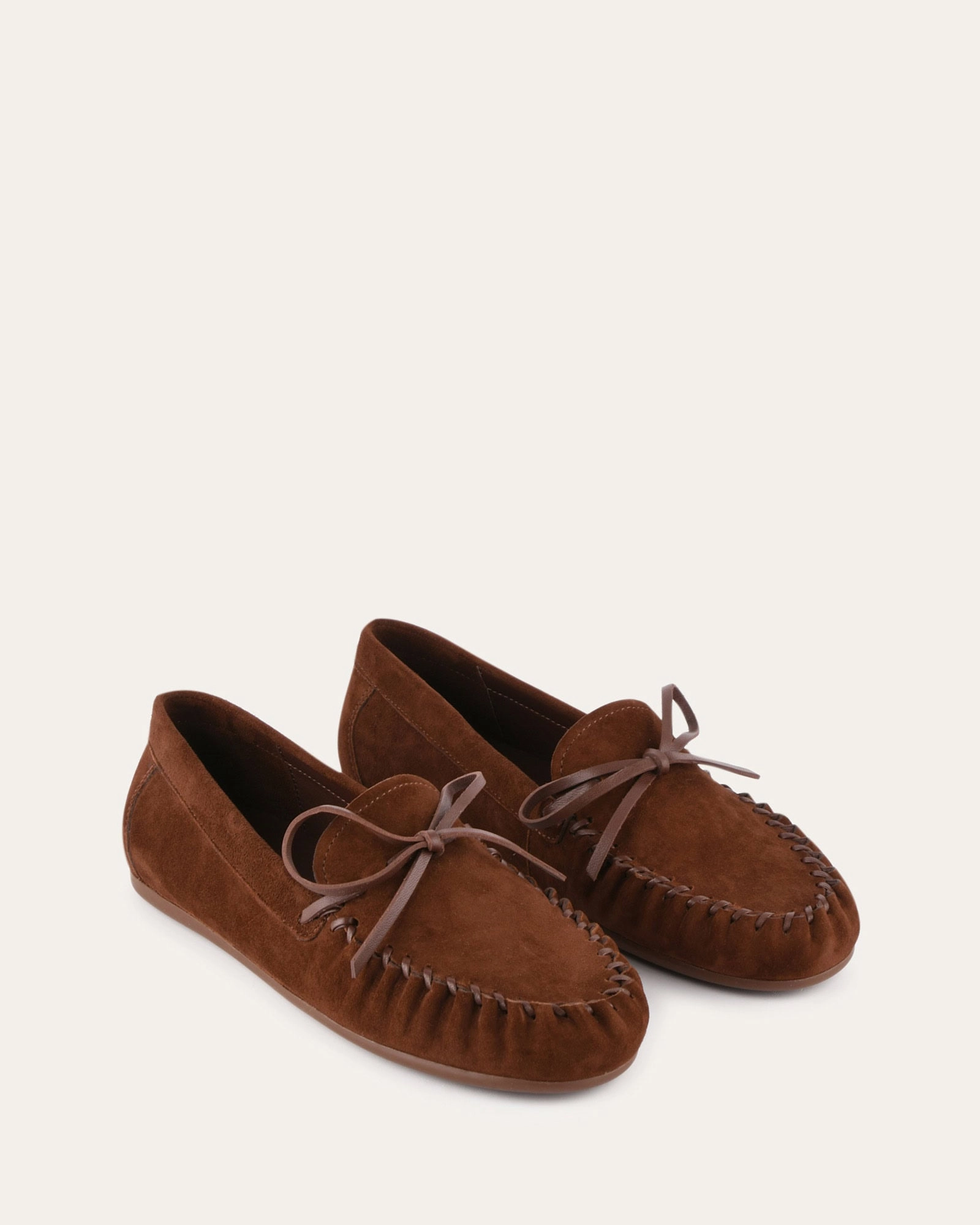 Griffin Loafers Russet Suede Living Flow
