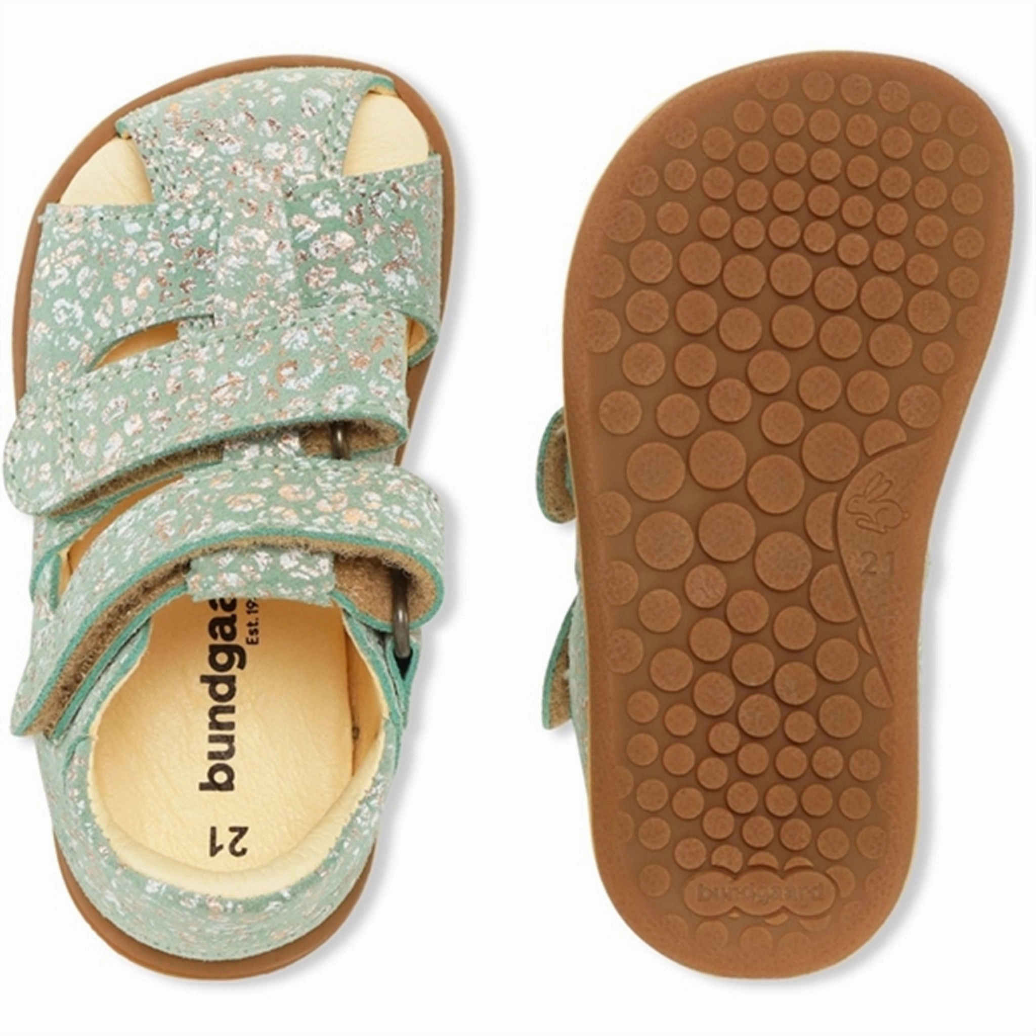 Subtle Style Gear Form-Led Bundgaard Balder Sandal Mint Shell