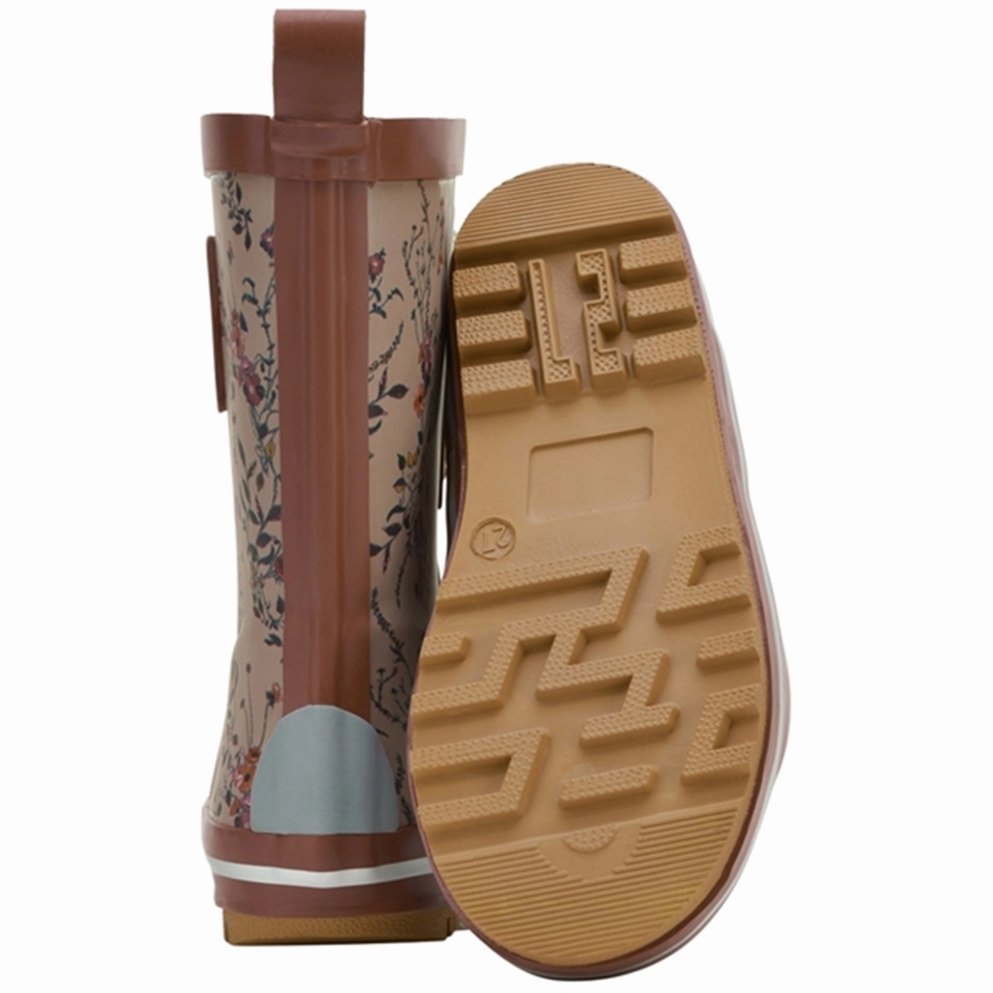 Form-Centered Mikk-Line Rubber Boots Print Nougat