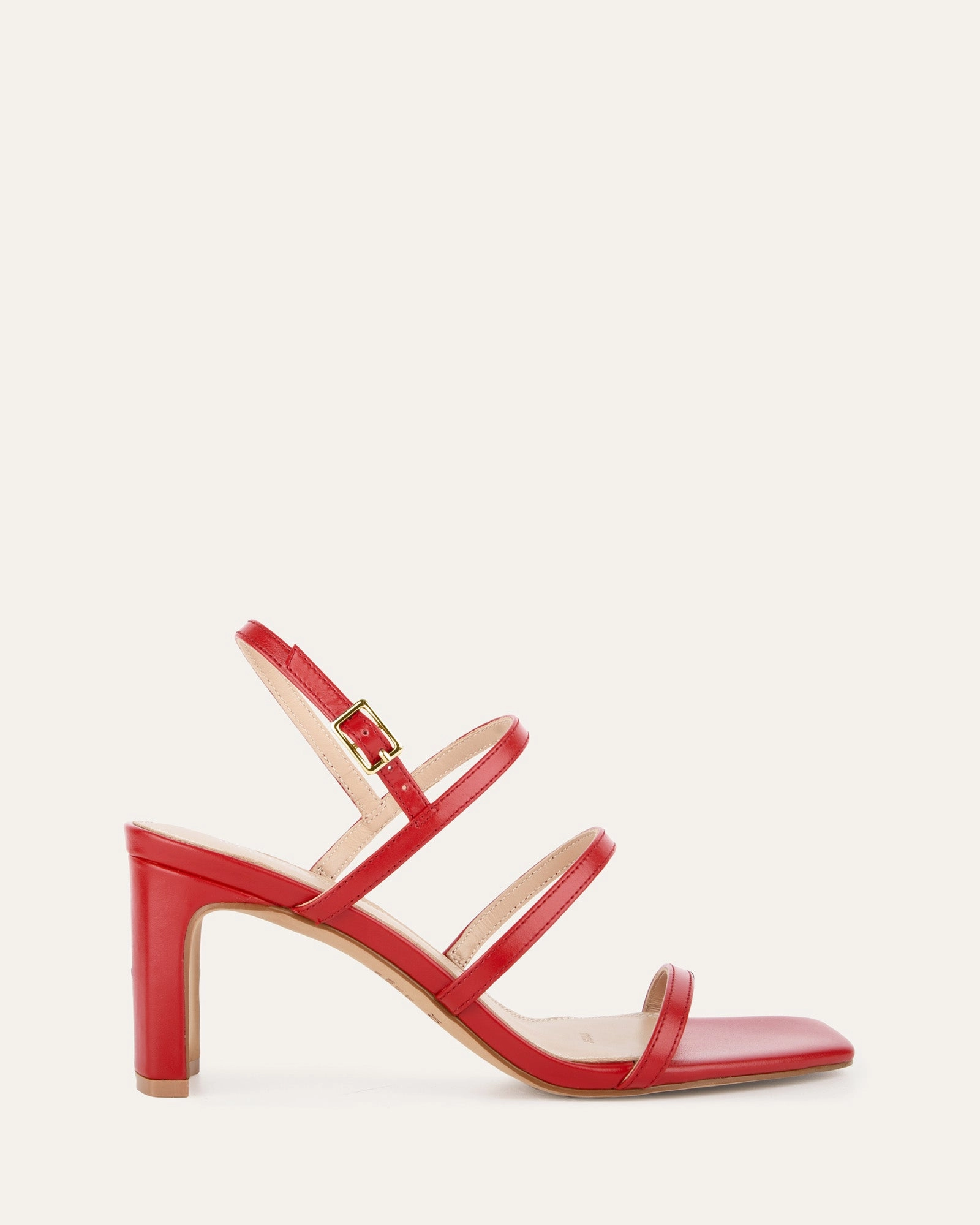 Nix Mid Heel Sandals Salsa Leather Modern Casuals Shape Your Day