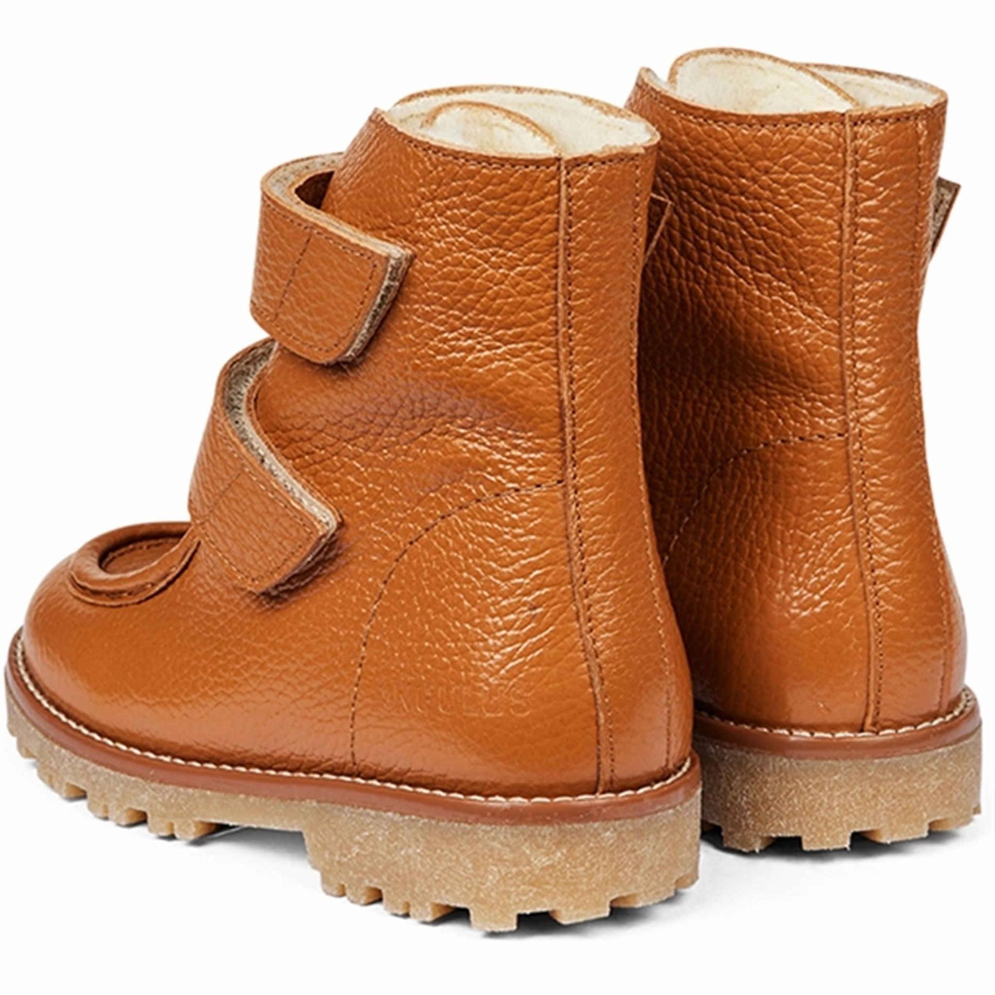 Lifestyle Built Pure Lines Angulus Mid-Cut Sneaker With Velcro Caramel