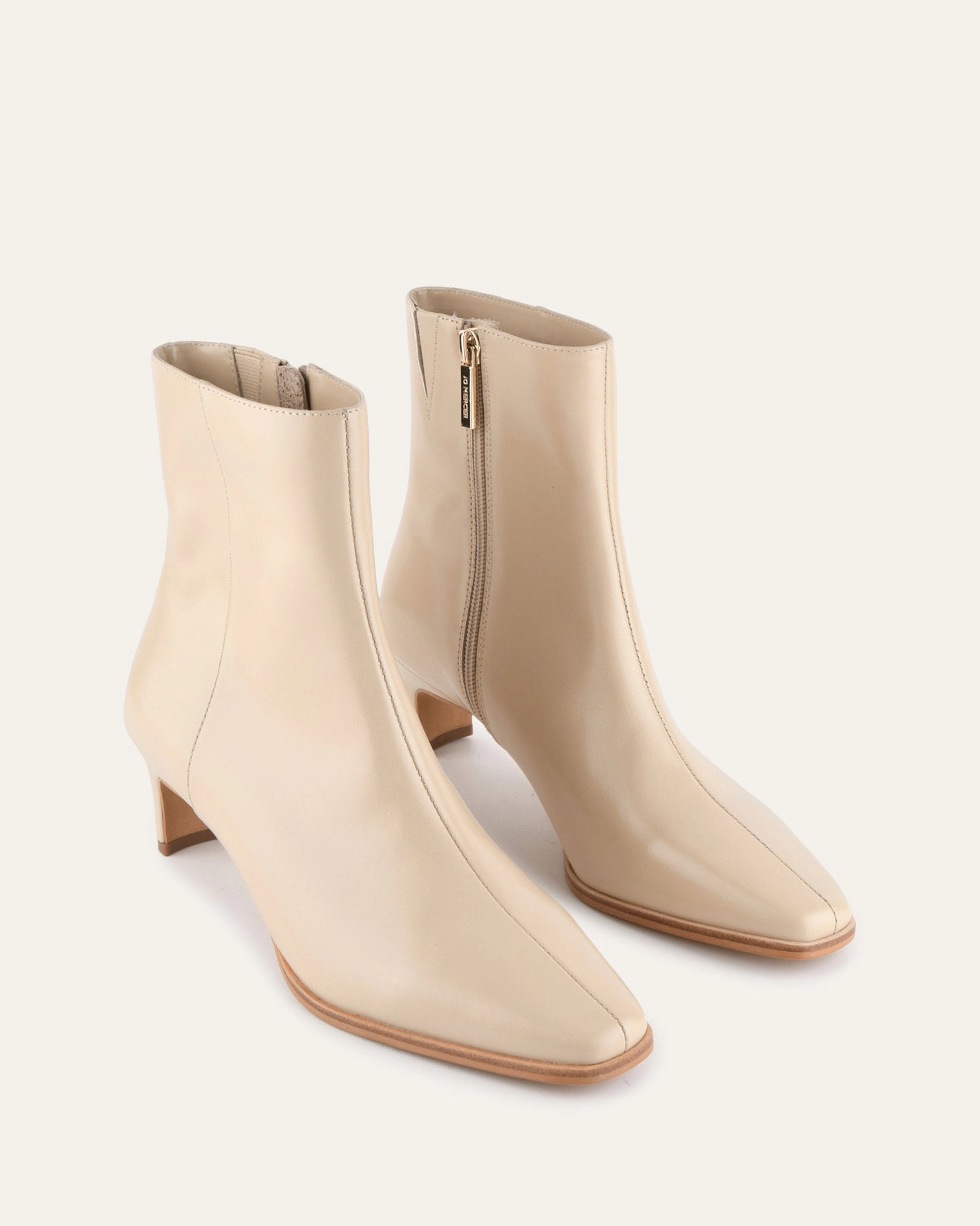 Otis Mid Ankle Boots Sand Leather Lightweight Presence Urban Lifestyle
