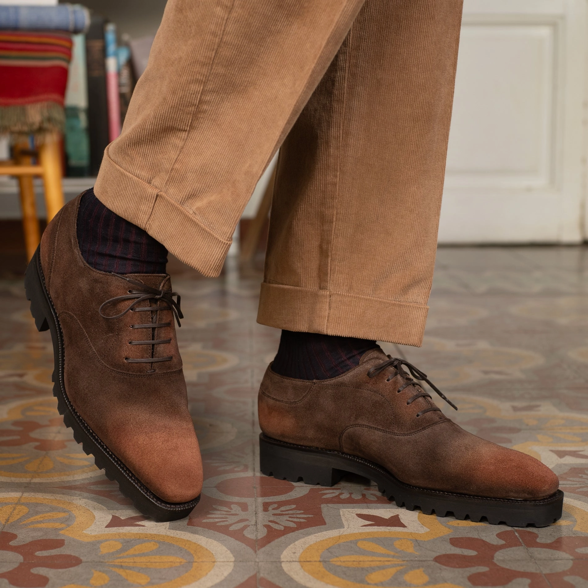 Fresh Drop Oxford Simple Shoe Mto - Espresso Patina