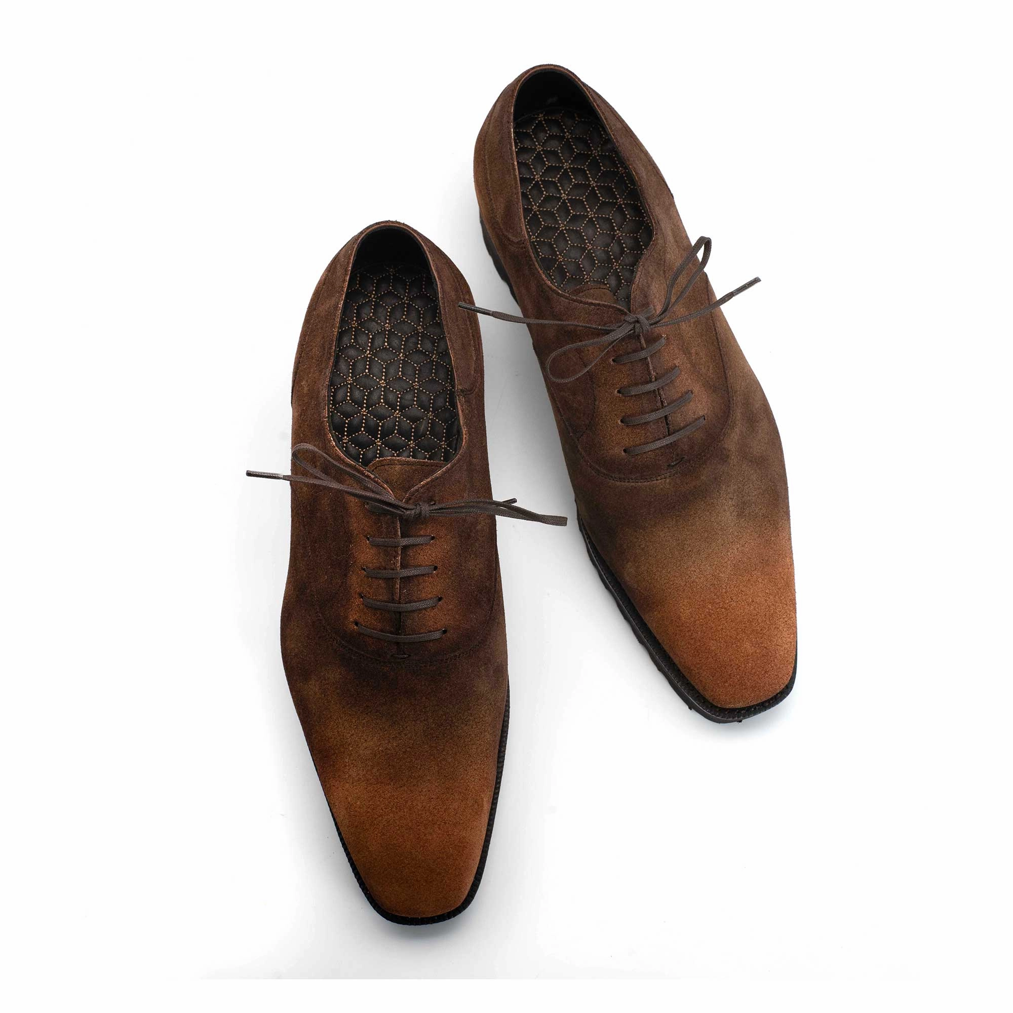 Everyday Motionwear Tailored Ease Oxford Simple Shoe Mto - Espresso Patina