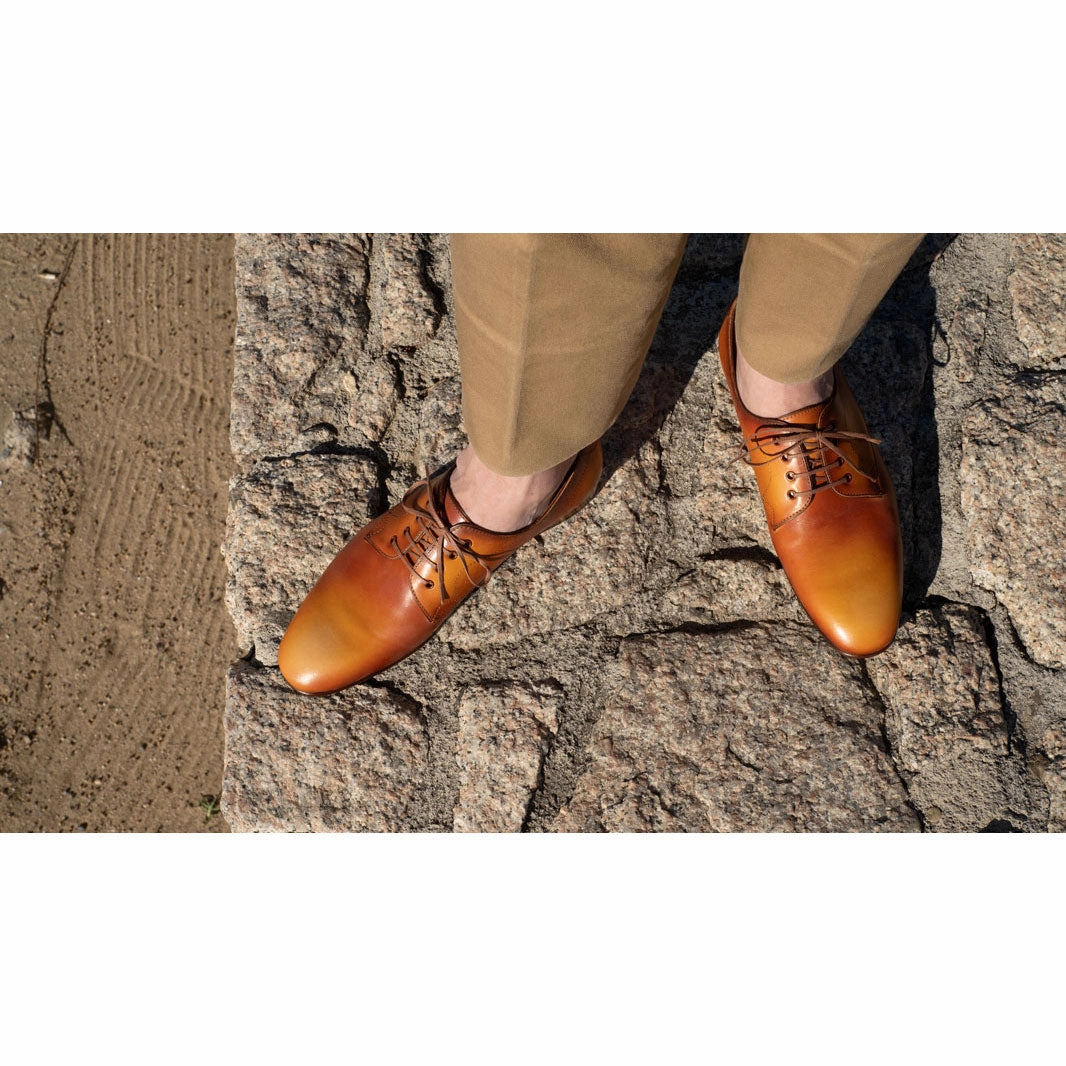 Pablo Derby - Gold Semi Unlined Clean Attitude