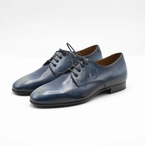 Pablo Derby - Washed Indigo Semi Unlined Future-Ready Fit Comfort Zone