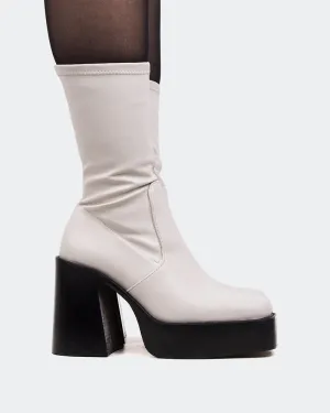 Paix Ivory Stretch Laid-Back Luxe