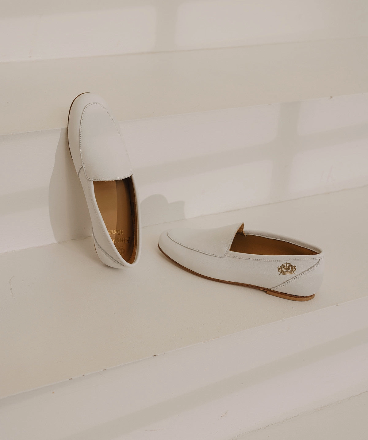 Paloma White Moccasins Dynamic Layerwear Expressive Minimal