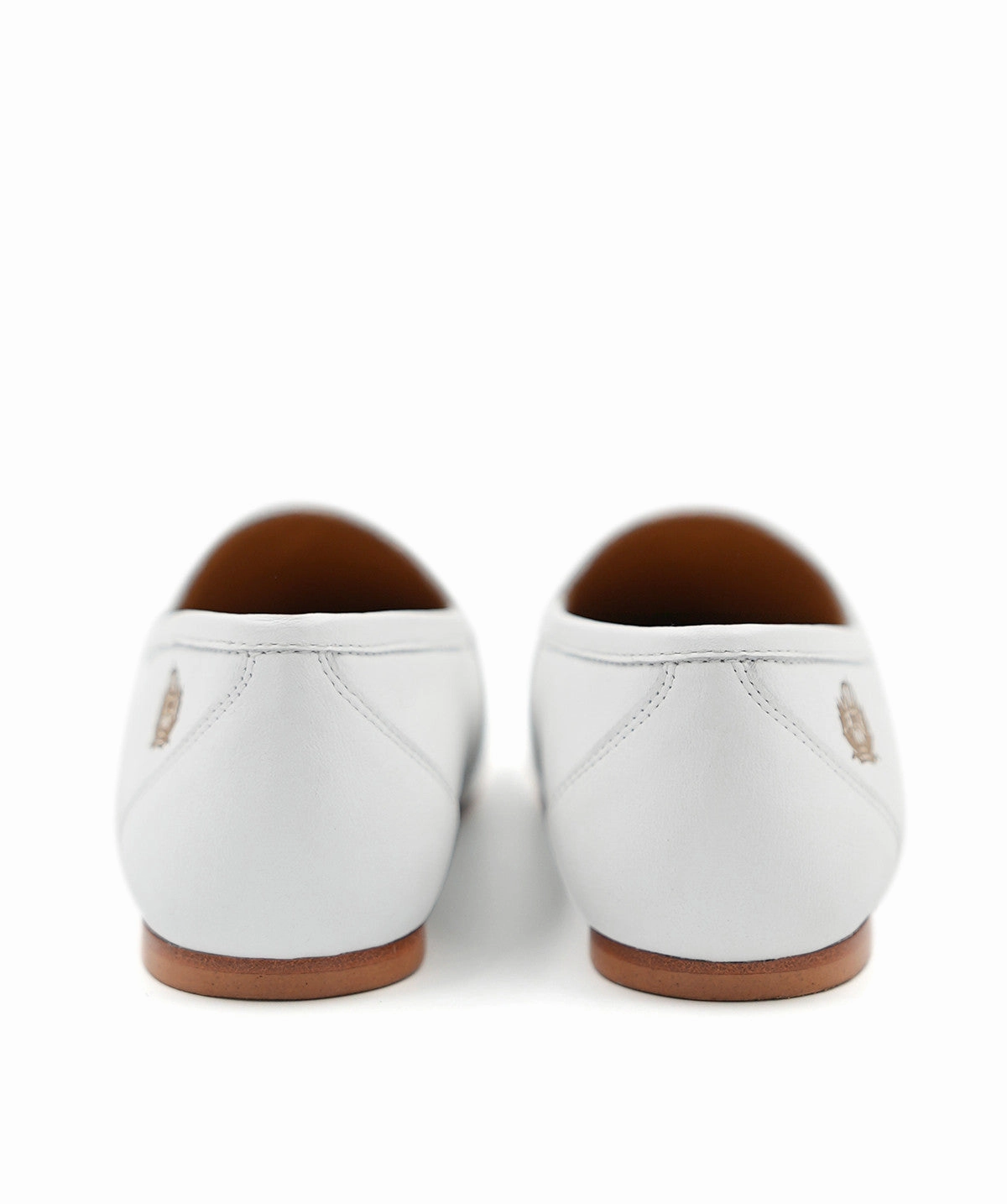 Paloma White Moccasins Balanced Design Form-Centered