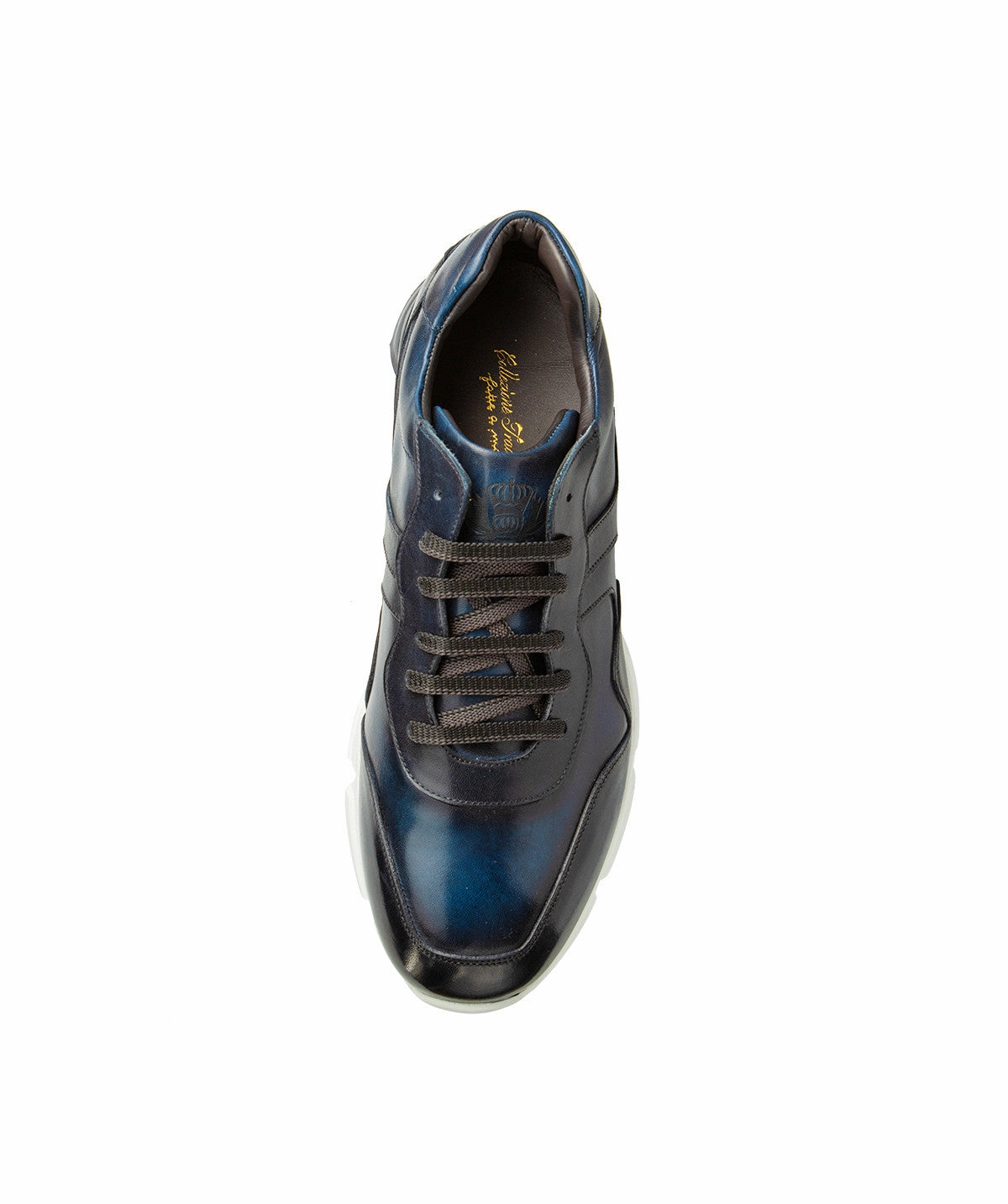 Paolo Blue Patina Sneakers City-Fit