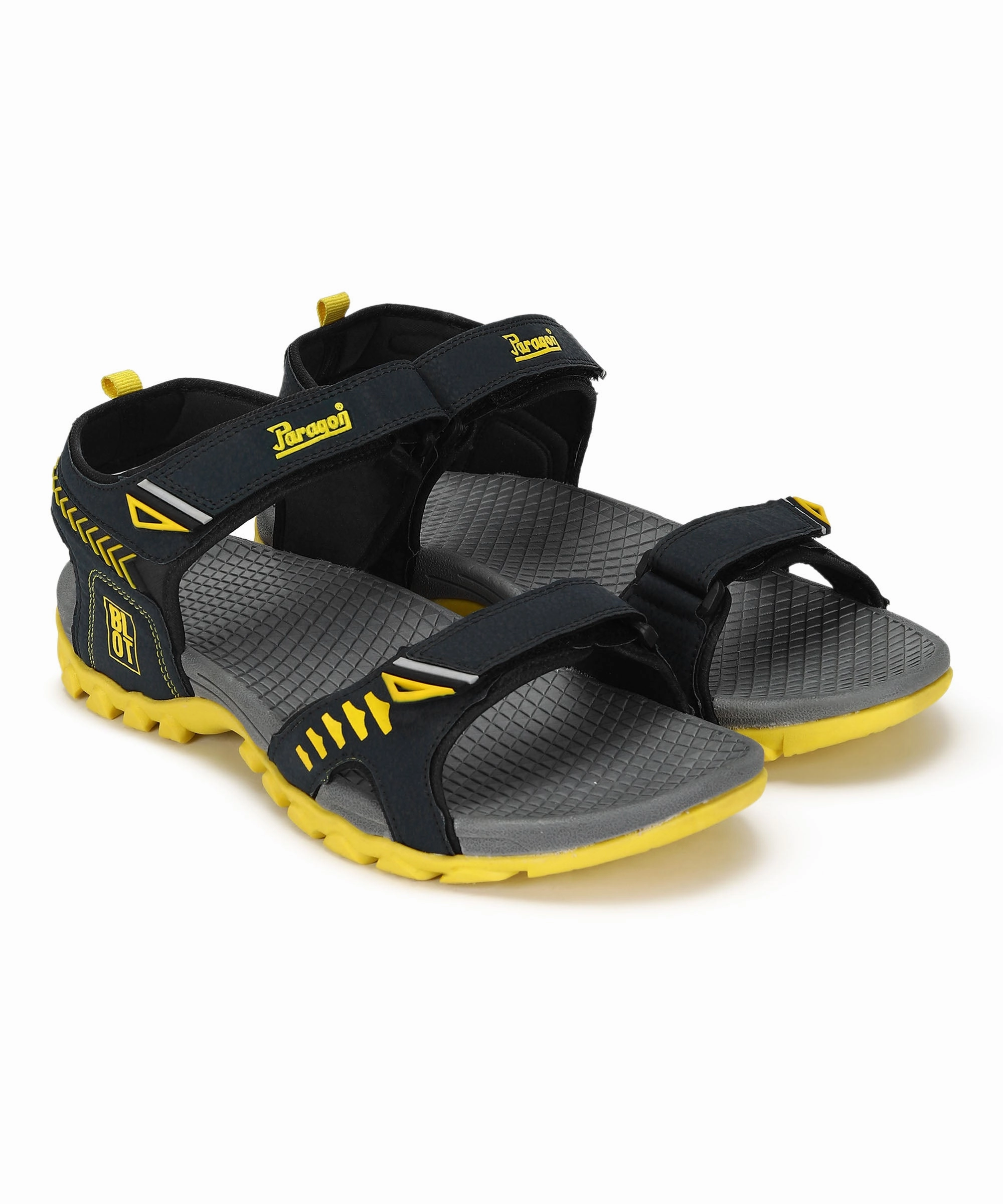 Paragon Blot K1424G Men Stylish Sandals | Comfortable Sandals For Daily Outdoor Use | Casual Formal Sandals With Cushioned Soles Relaxed Core