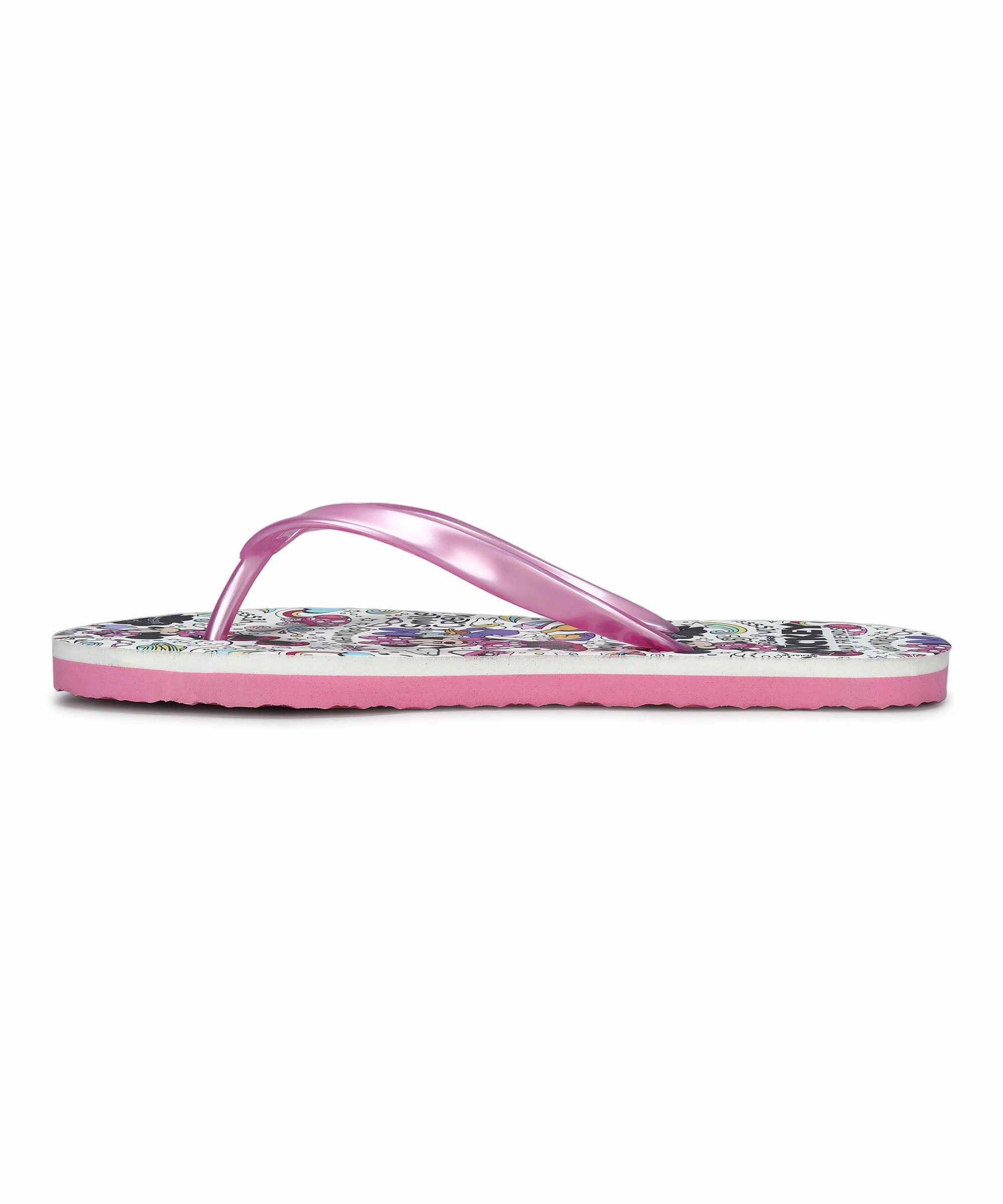 Paragon Dk3743L Women'S Pink Sliders With Cushioned Sole For Everyday Use Urban Energy