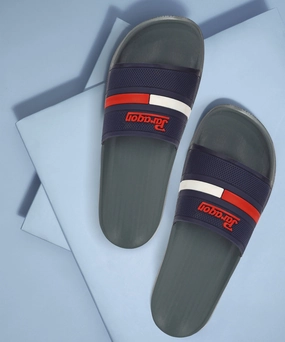 Live-Core Dynamic Presence Paragon Evk10917G Men Casual Sliders | Stylish Trendy Lightweight Slides | Casual & Comfortable Slippers | Everyday Use