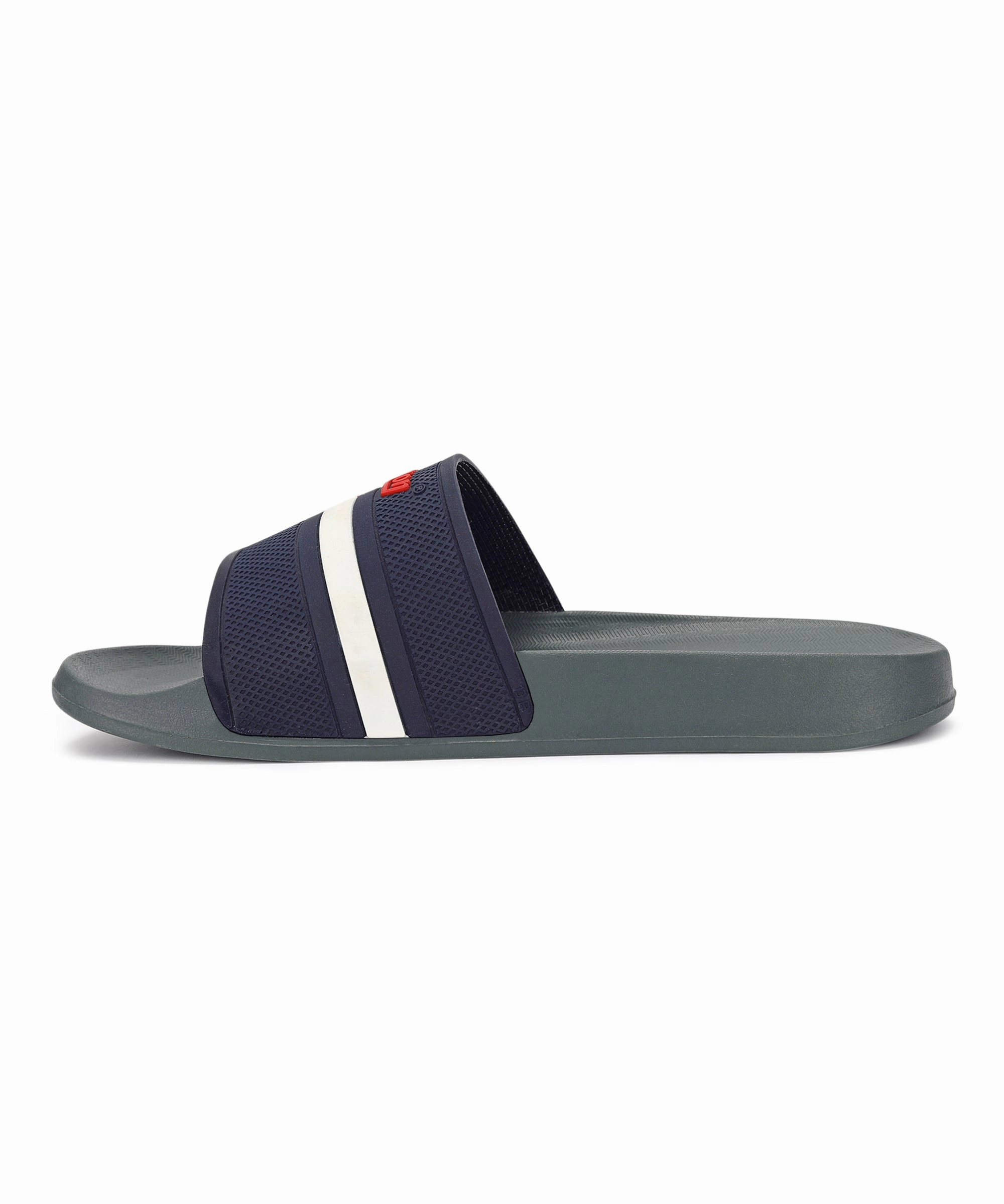 Engineered Profile Crafted Minimal Paragon Evk10917G Men Casual Sliders | Stylish Trendy Lightweight Slides | Casual & Comfortable Slippers | Everyday Use