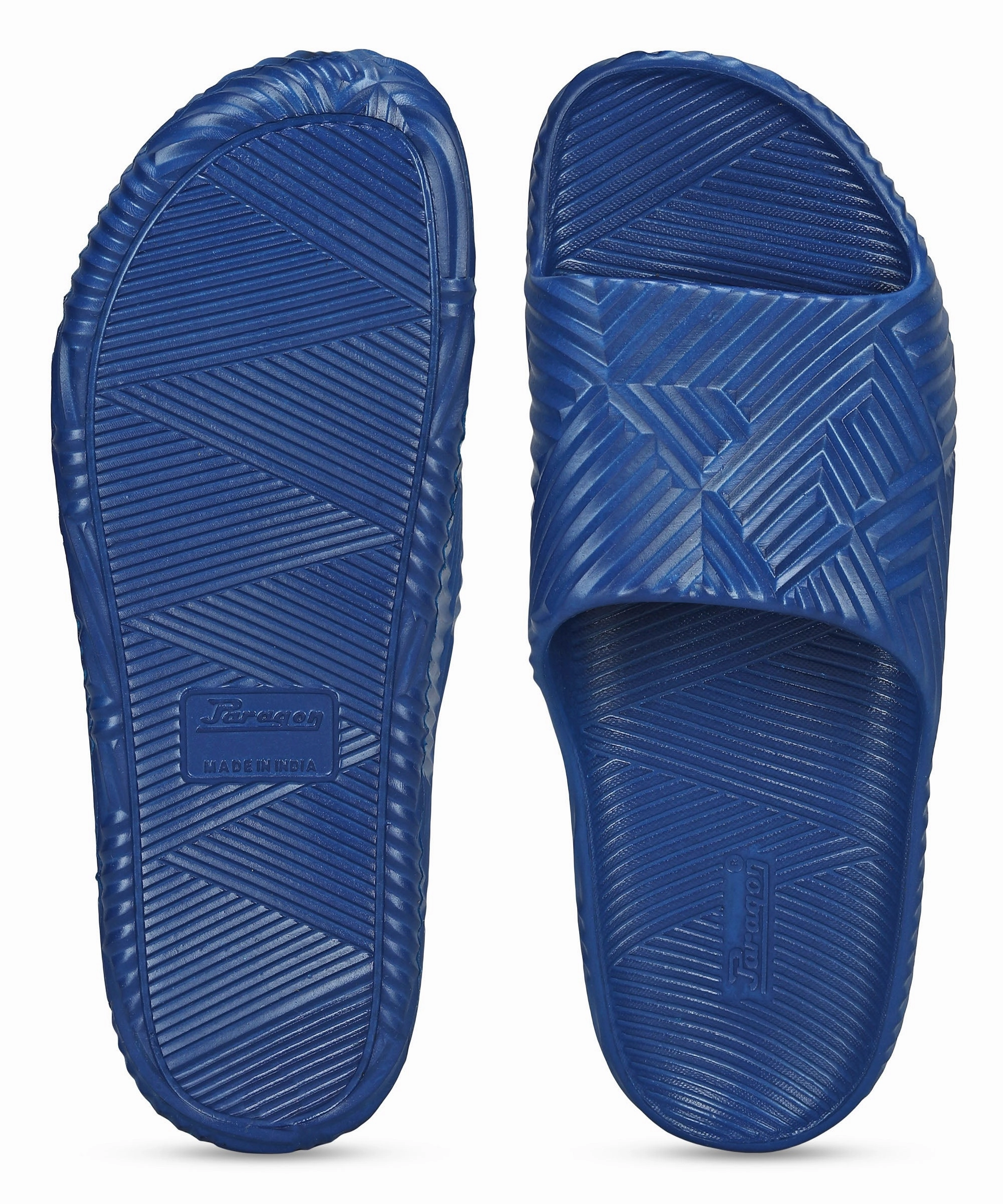Versatile Future Paragon Evk10924G Men'S Waterproof Blue Sliders With Comfortable Sole