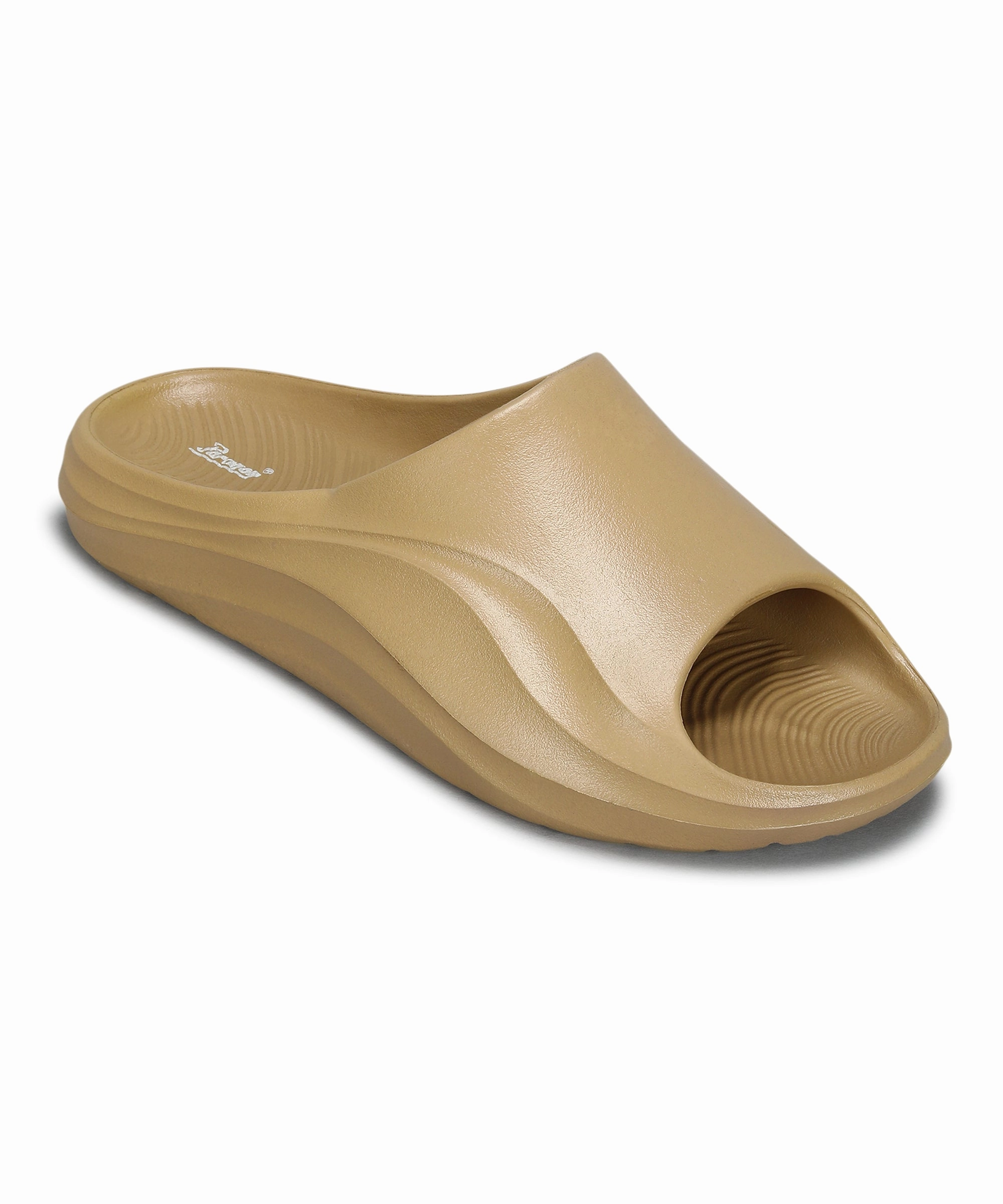 Paragon Evk10926G Men'S Waterproof Beige Sliders With Comfortable Sole Pure Rhythm