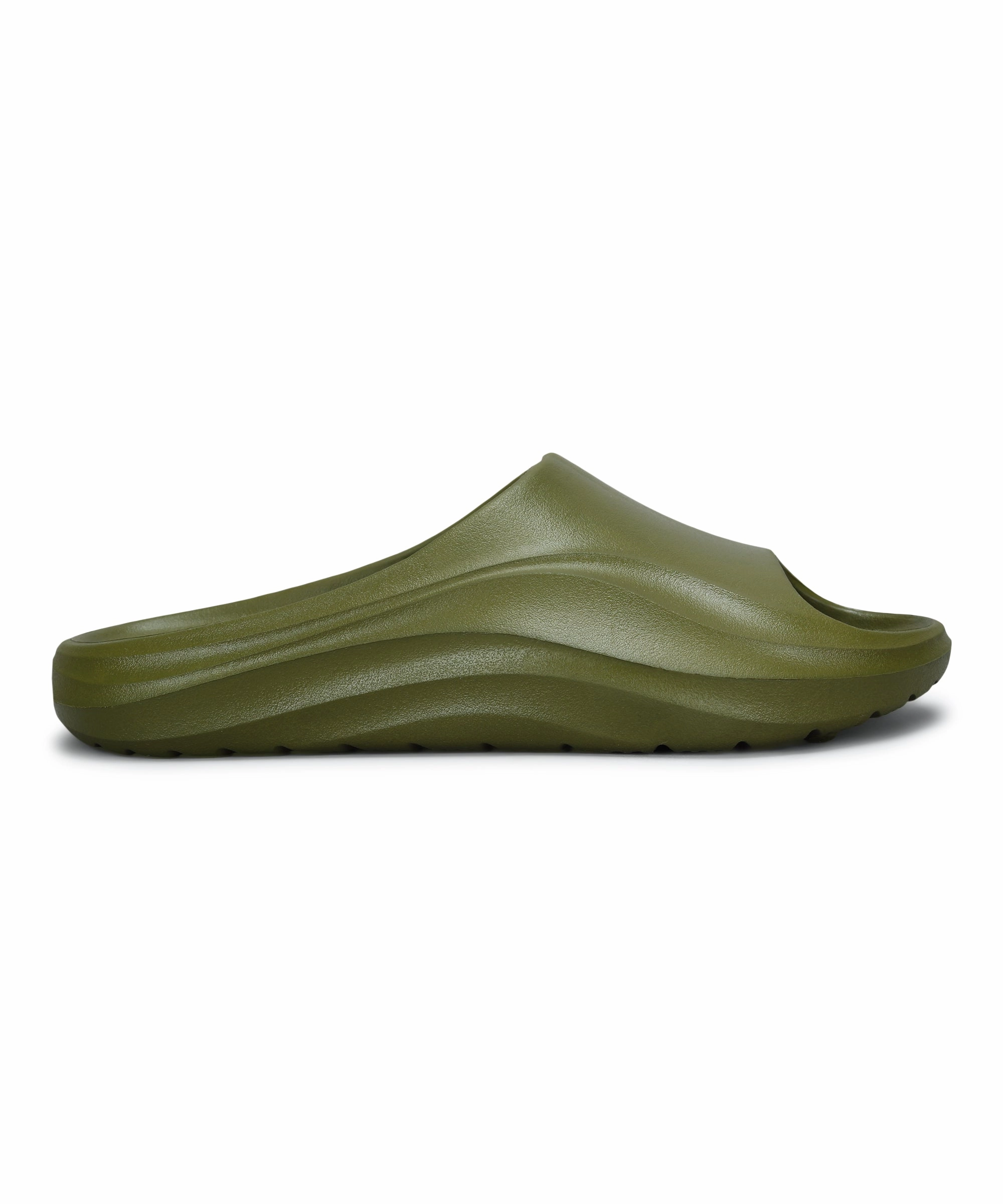 Made To Flex Lifestyle Built Paragon Evk10926G Men'S Waterproof Green Sliders With Comfortable Sole