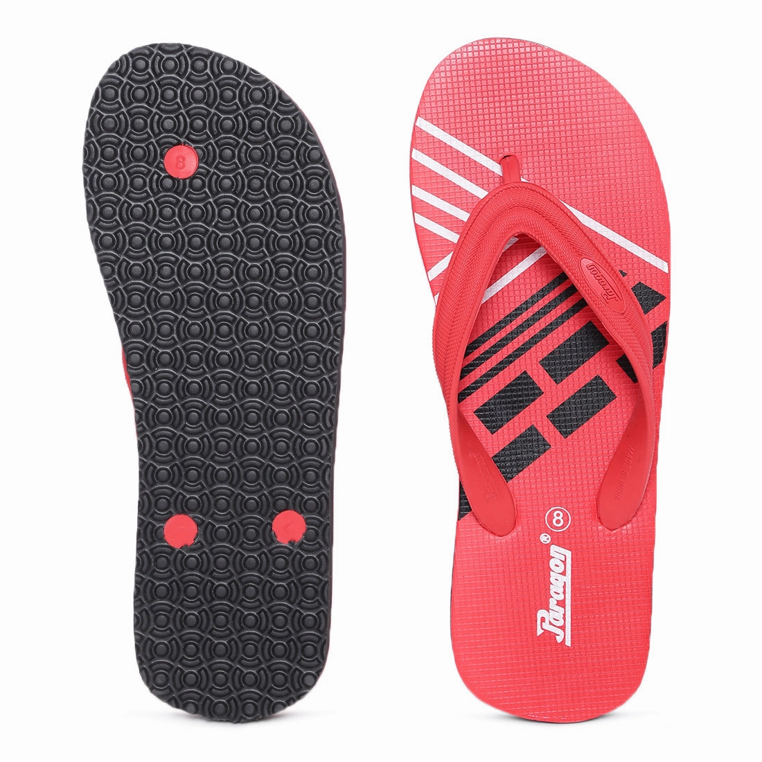 Paragon  Hwk3701G Men Stylish Lightweight Flipflops | Casual & Comfortable Daily-Wear Slippers For Indoor & Outdoor | For Everyday Use Crafted Evolution Flexible Everyday