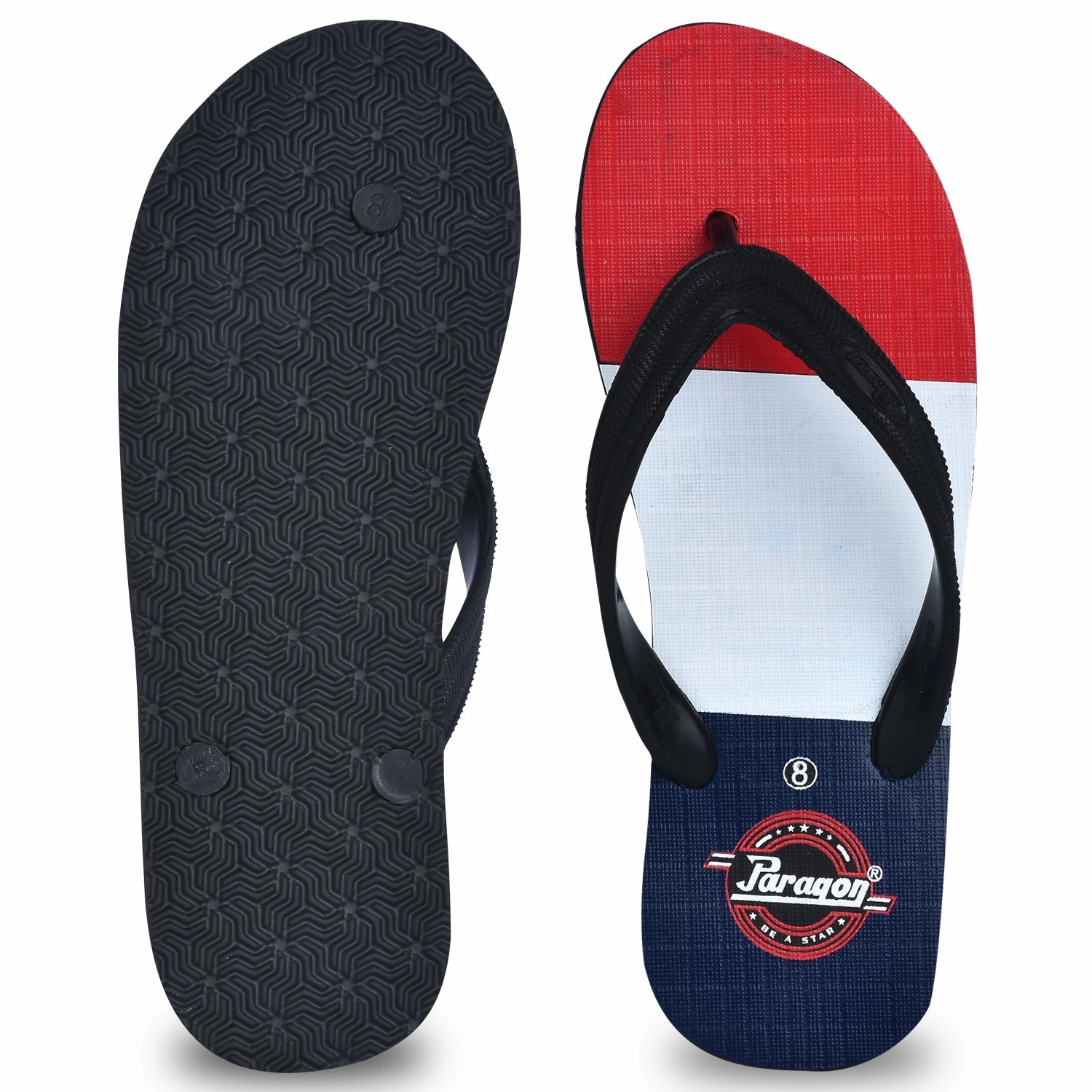 Adapt To Flow Paragon  Hwk3717G Men Stylish Lightweight Flipflops | Casual & Comfortable Daily-Wear Slippers For Indoor & Outdoor | For Everyday Use