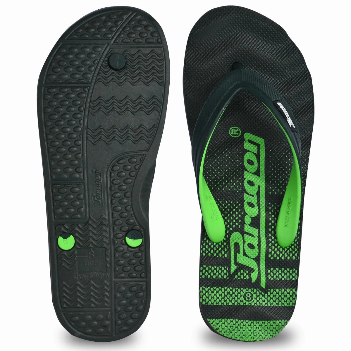 Paragon  Hwk3721G Men Stylish Lightweight Flipflops | Casual & Comfortable Daily-Wear Slippers For Indoor & Outdoor | For Everyday Use Responsive Design Essential Structure