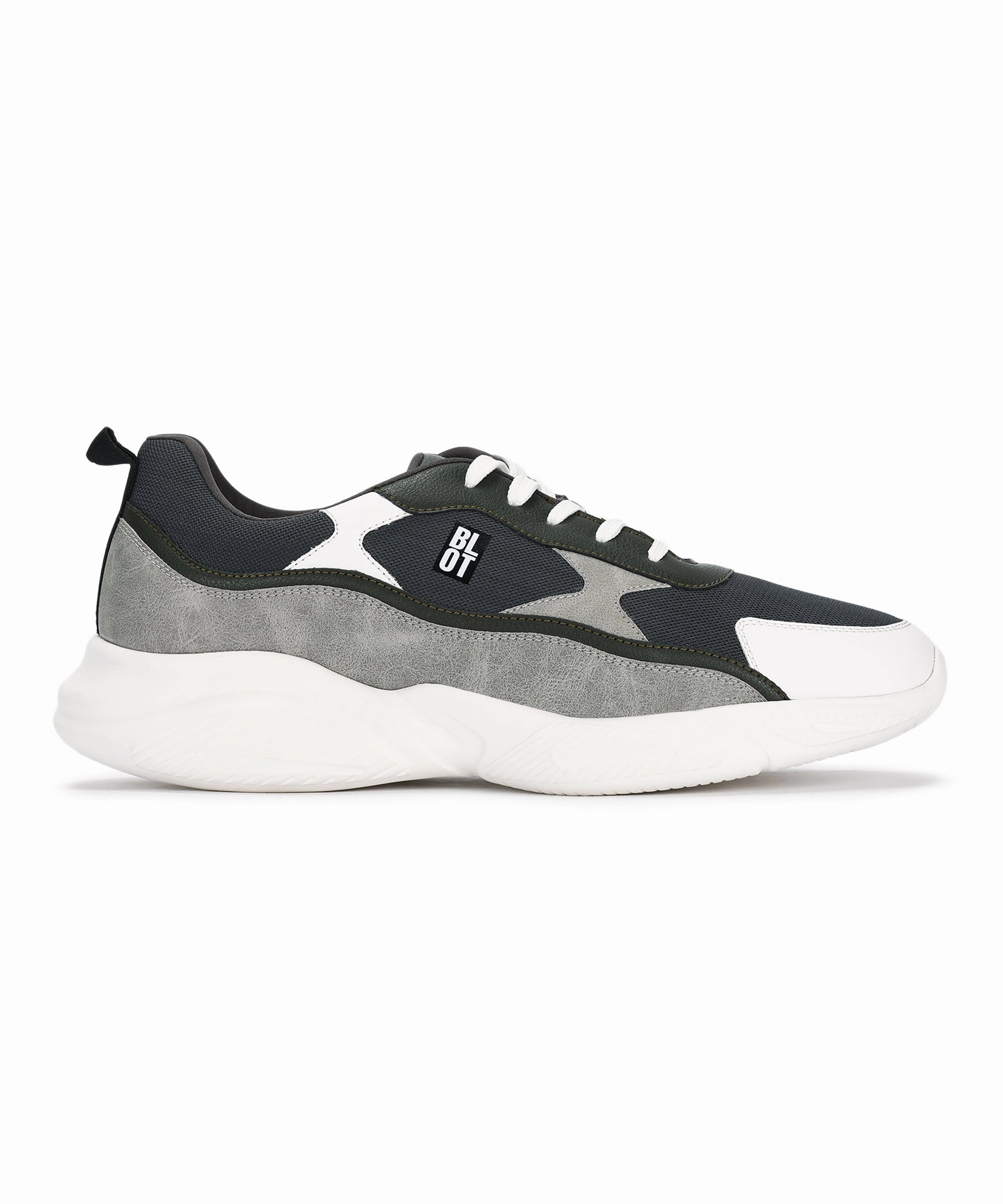 Paragon K1031G Men Casual Shoes | Stylish Walking Outdoor Shoes For Everyday Wear | Smart & Trendy Design  | Comfortable Cushioned Soles White Form-Centered Crafted To Wear