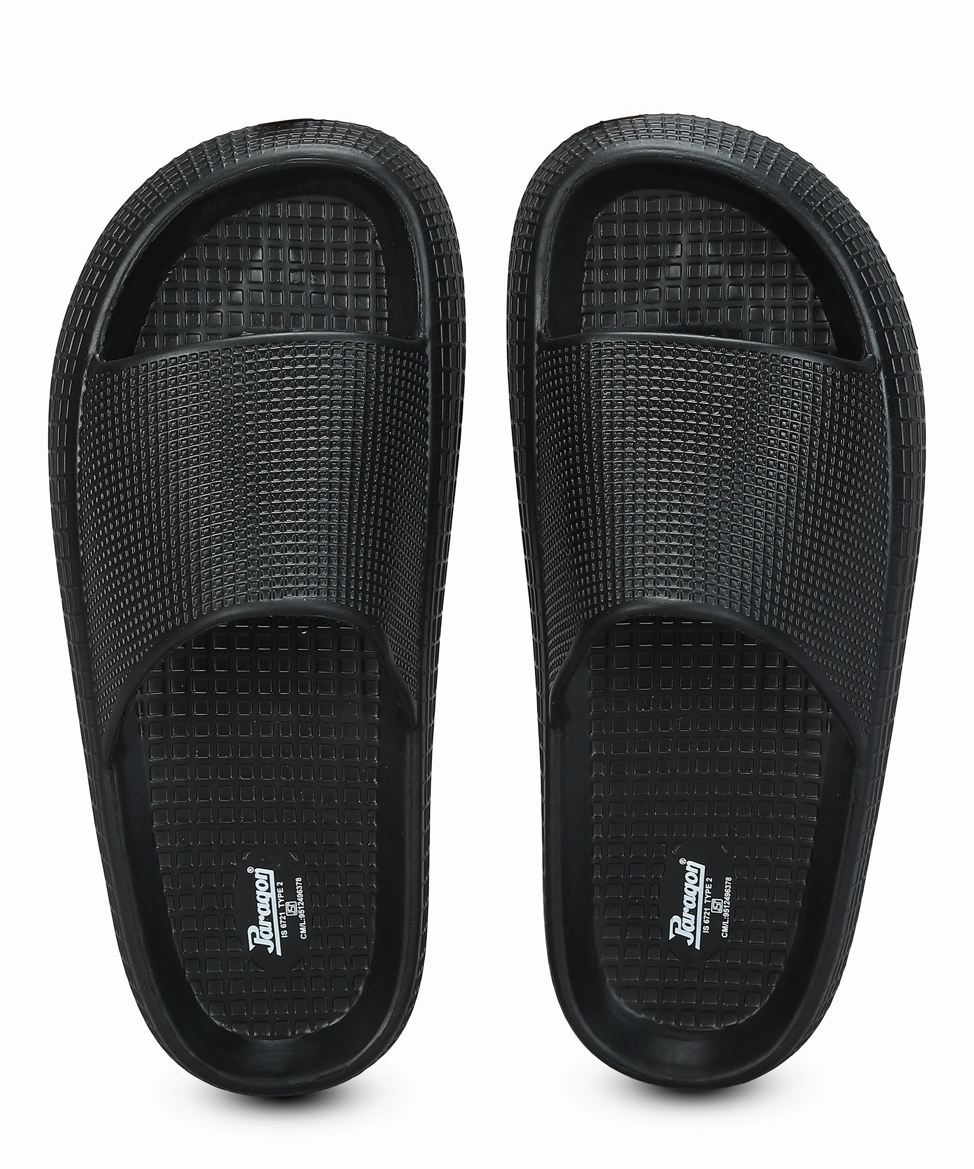 Paragon  K10912G Men Casual Sliders | Stylish Trendy Lightweight Slides | Casual & Comfortable Slippers | For Everyday Use Designed To Flex Calm In Motion