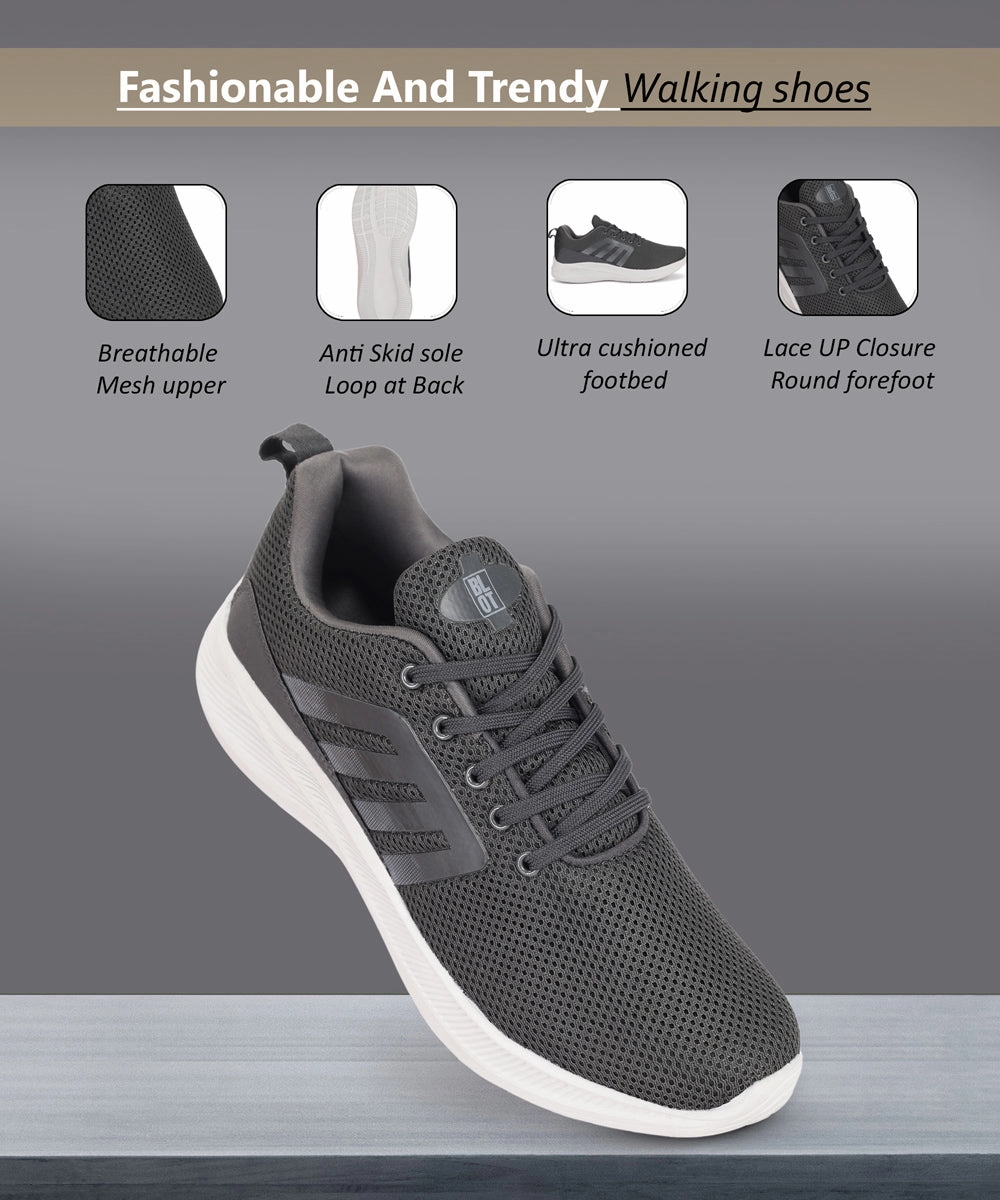 Paragon K1221G Men Walking, Running, Training, Cricket, Gym, Sports Shoes | Athletic Shoes With Comfortable Cushioned Sole For Daily Outdoor Use Creative Layers Flow-Forward